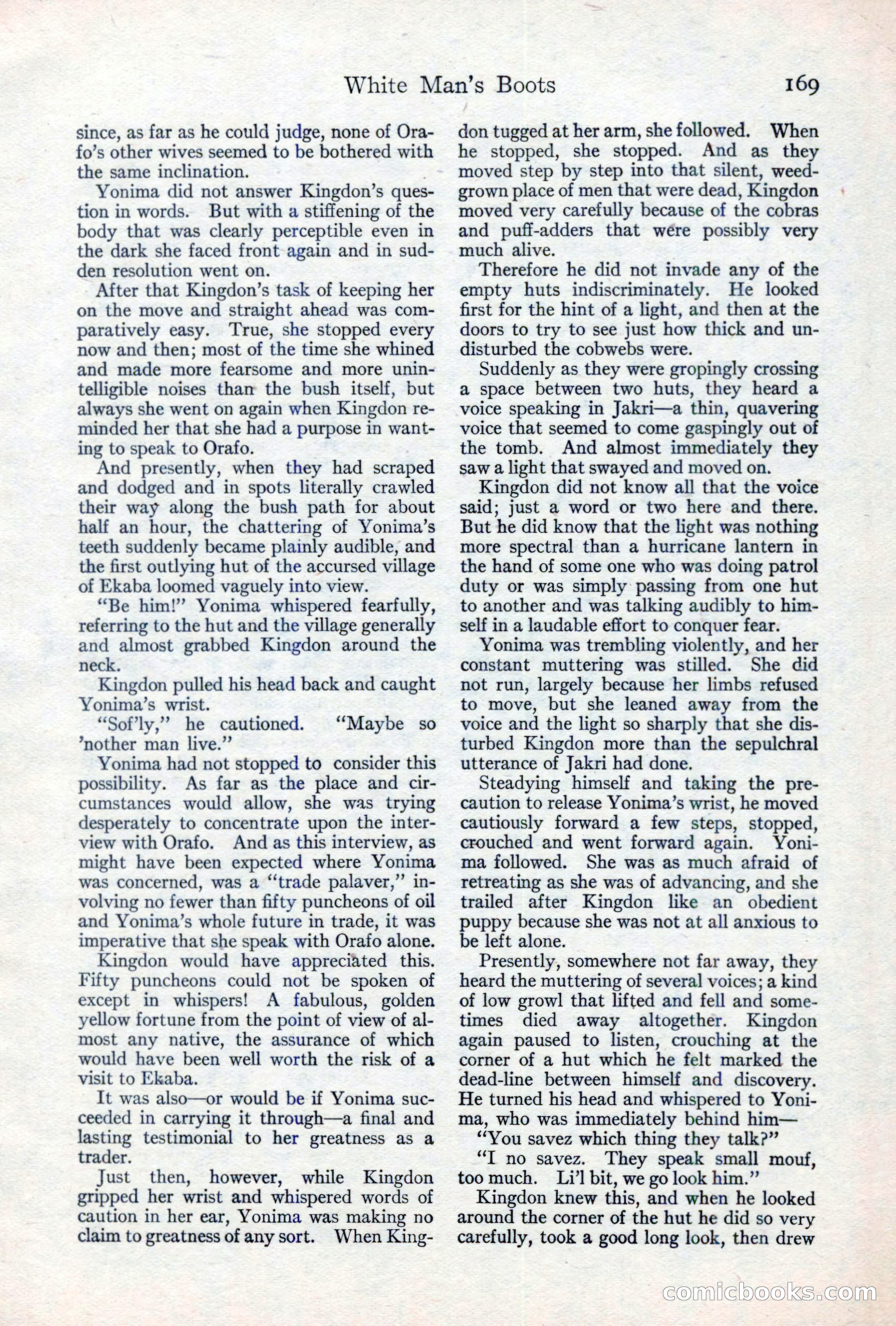 Adventure Magazine, May 10, 1923 — page 179 of 204