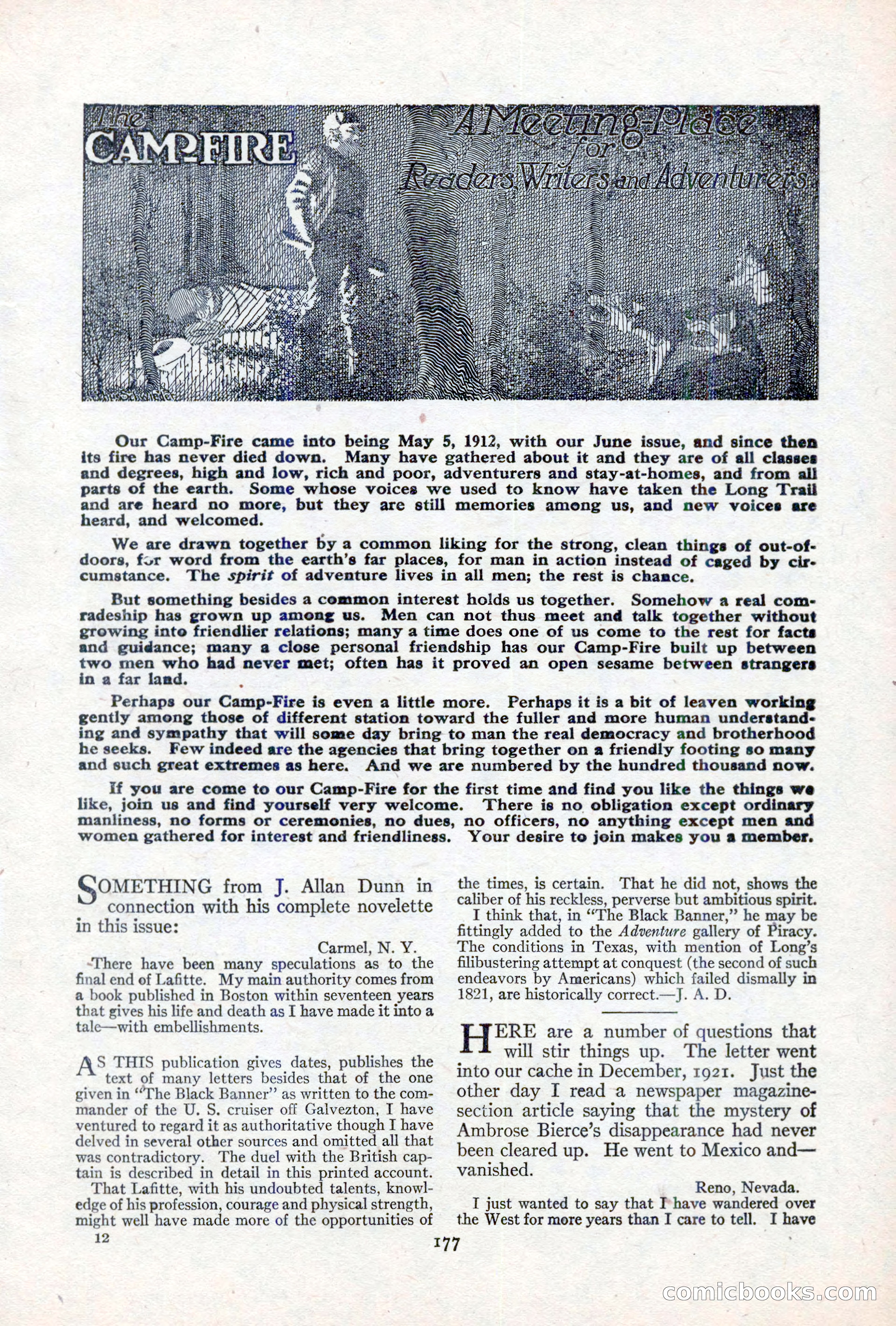 Adventure Magazine, May 10, 1923 — page 187 of 204