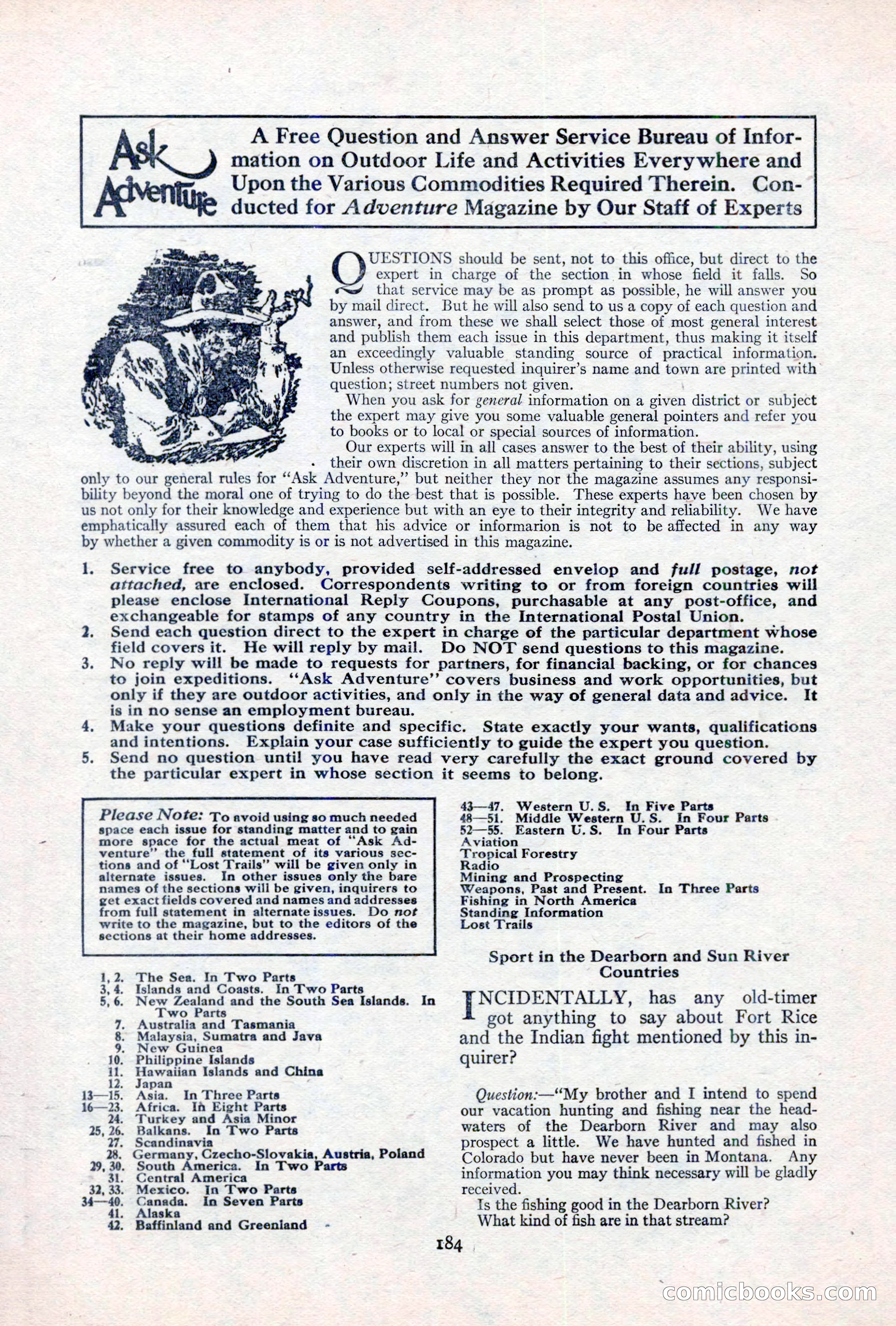 Adventure Magazine, May 10, 1923 — page 194 of 204