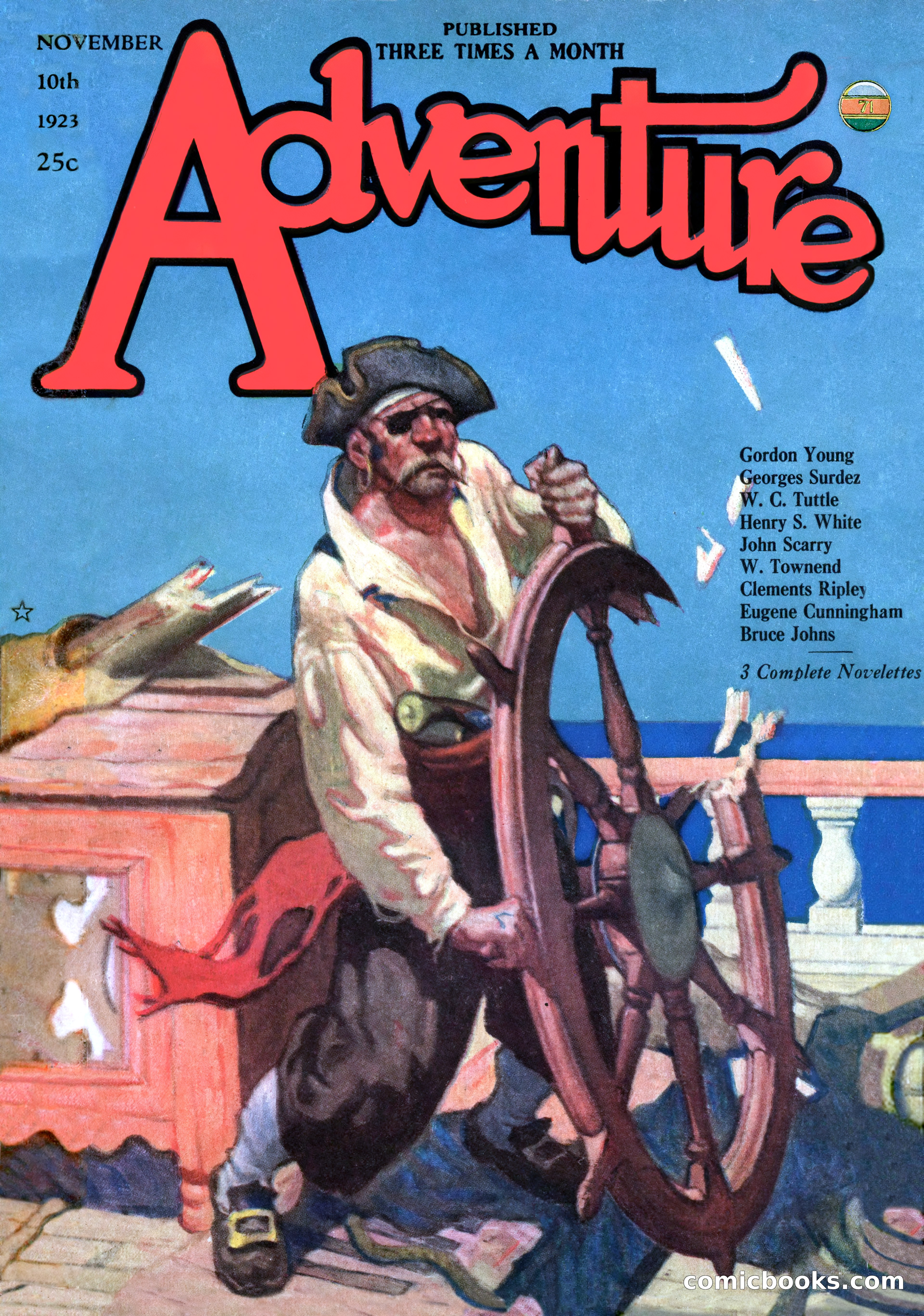 Adventure Magazine, November 10, 1923