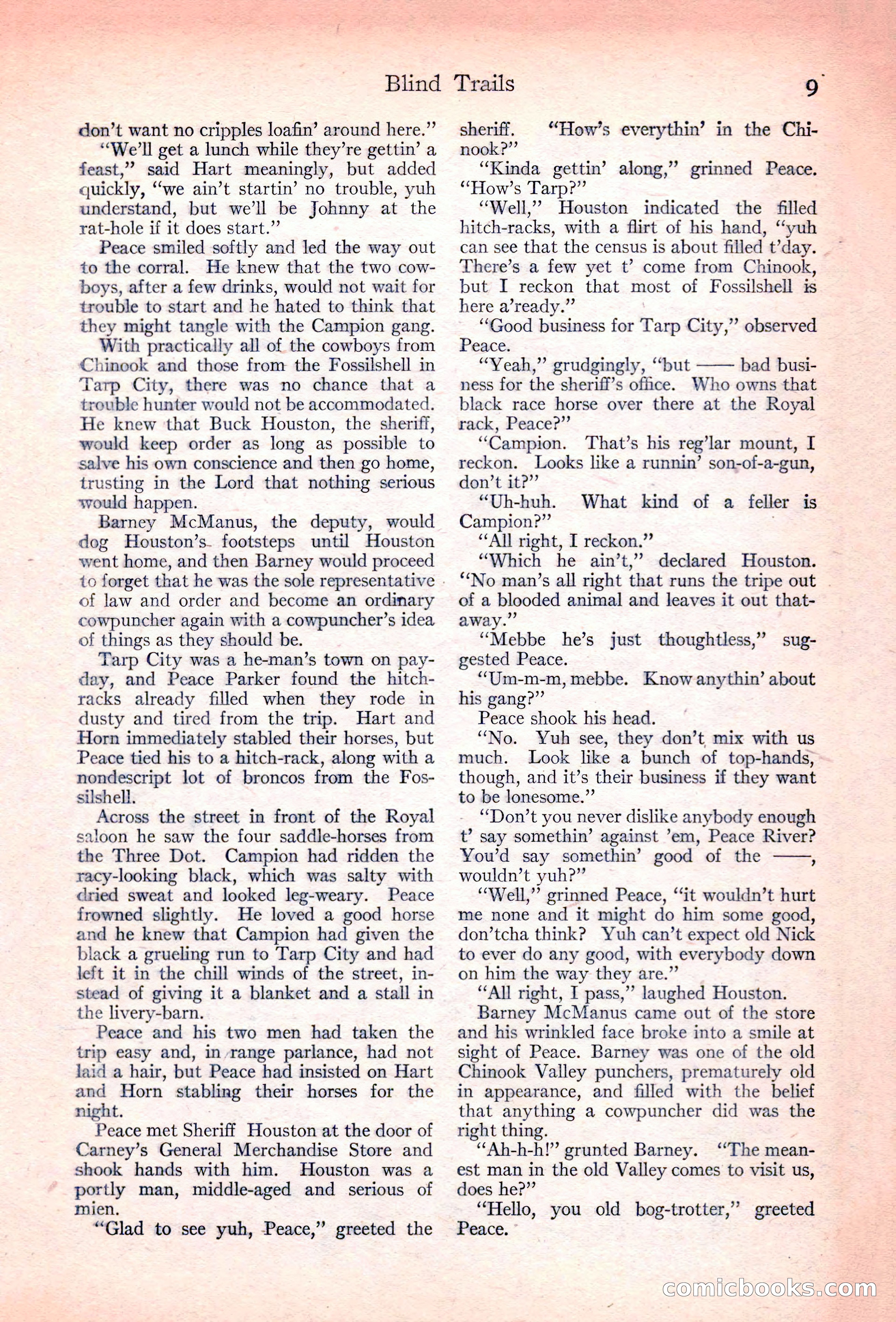 Adventure Magazine, November 10, 1923 — page 11 of 196