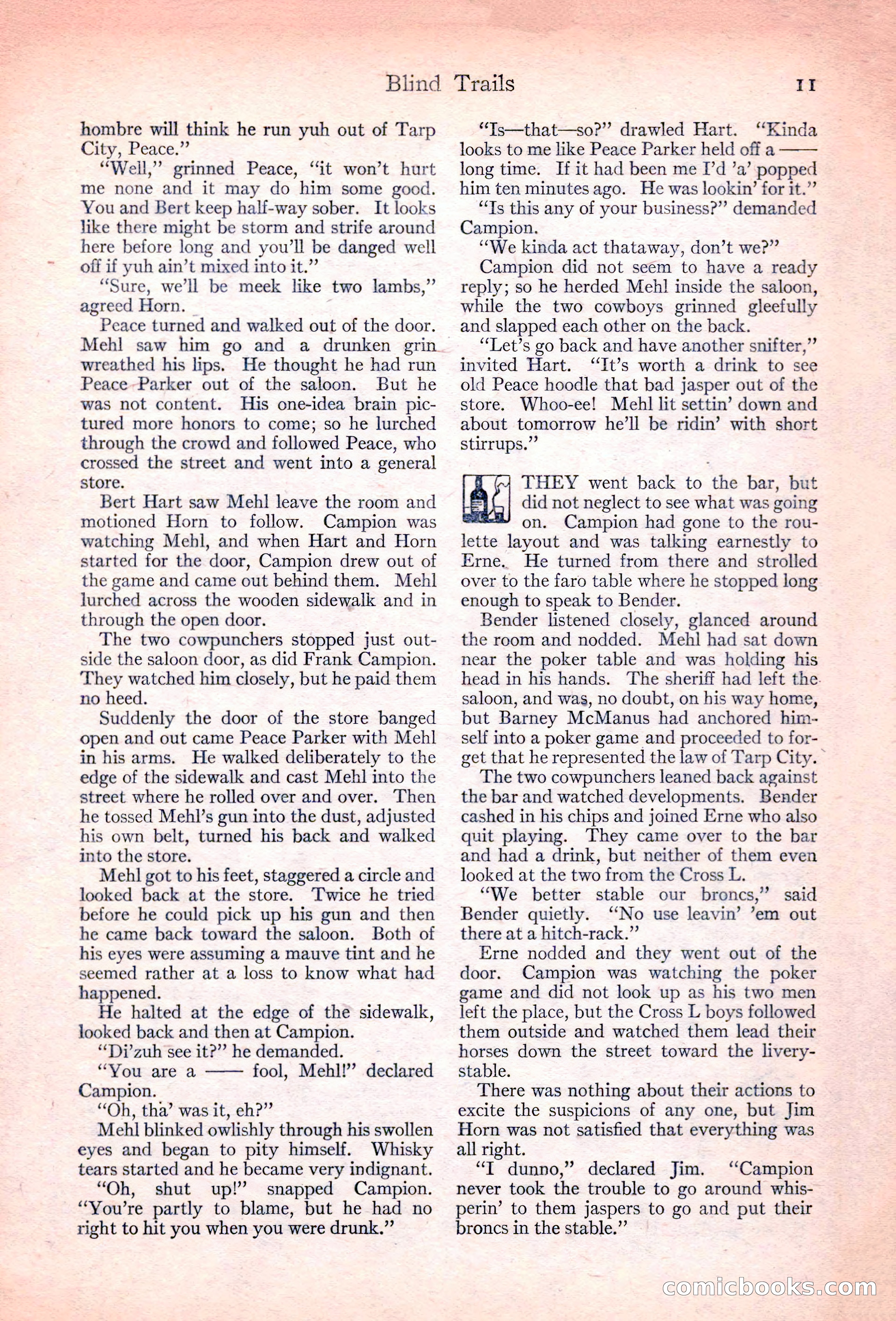 Adventure Magazine, November 10, 1923 — page 13 of 196