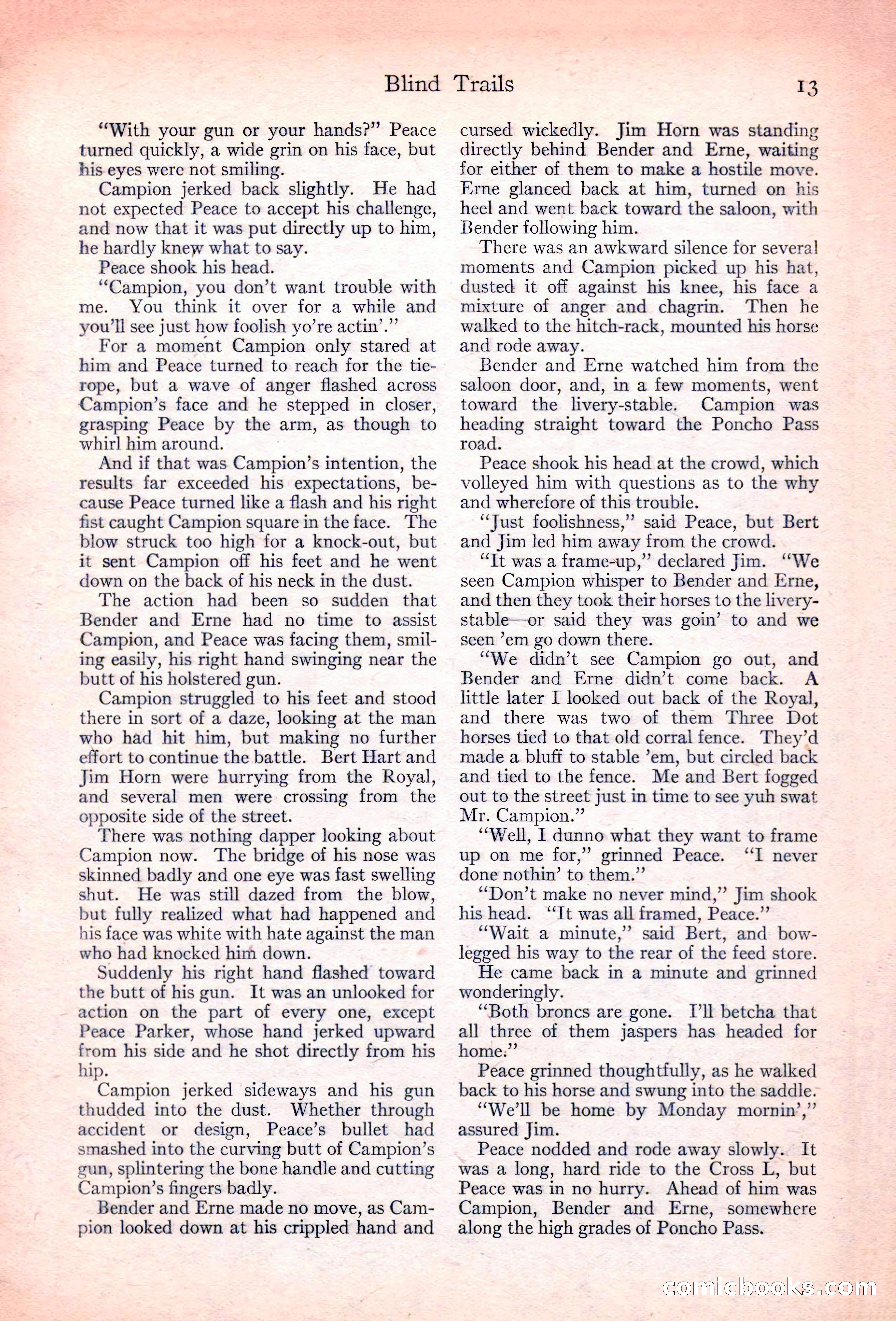 Adventure Magazine, November 10, 1923 — page 15 of 196