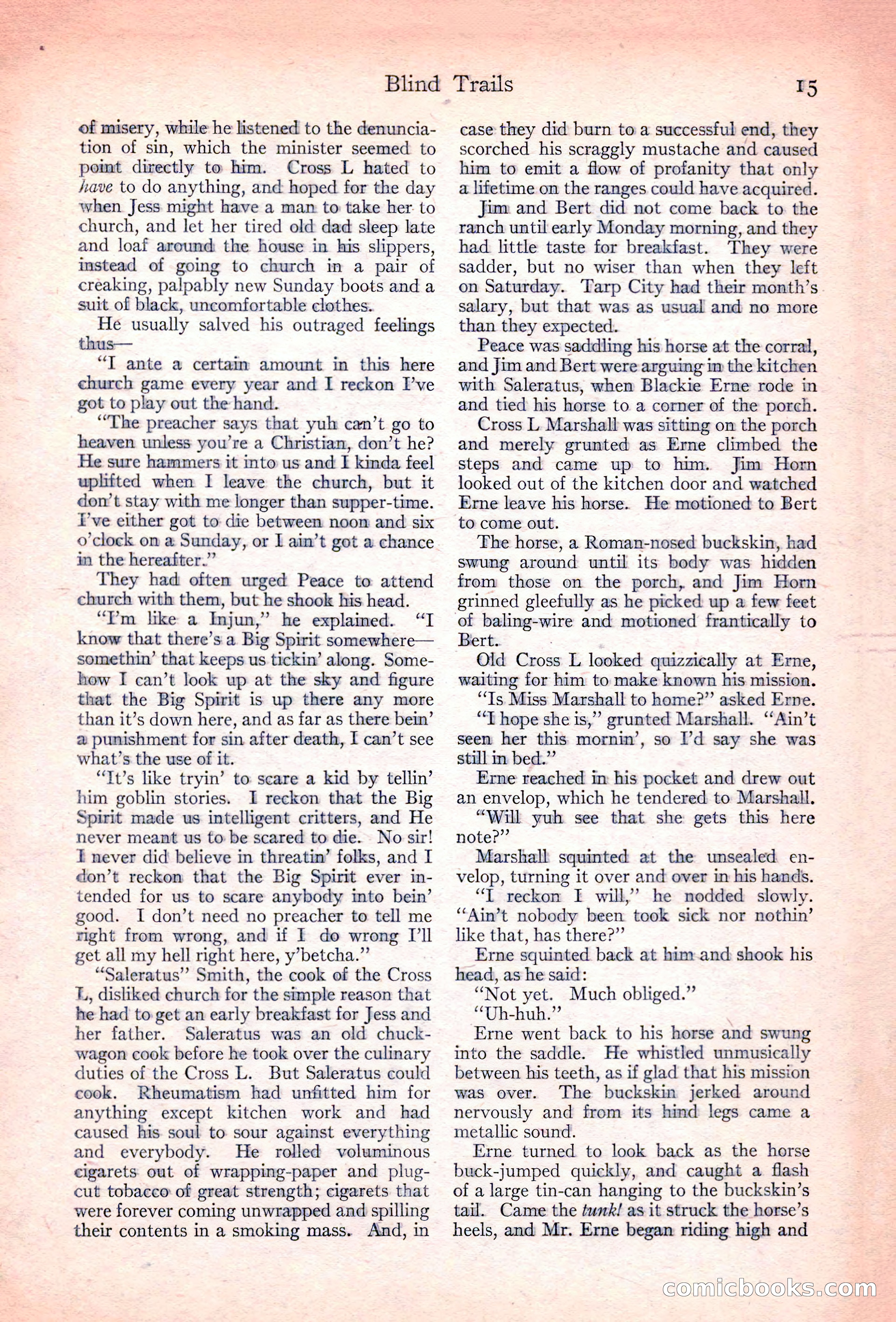 Adventure Magazine, November 10, 1923 — page 17 of 196