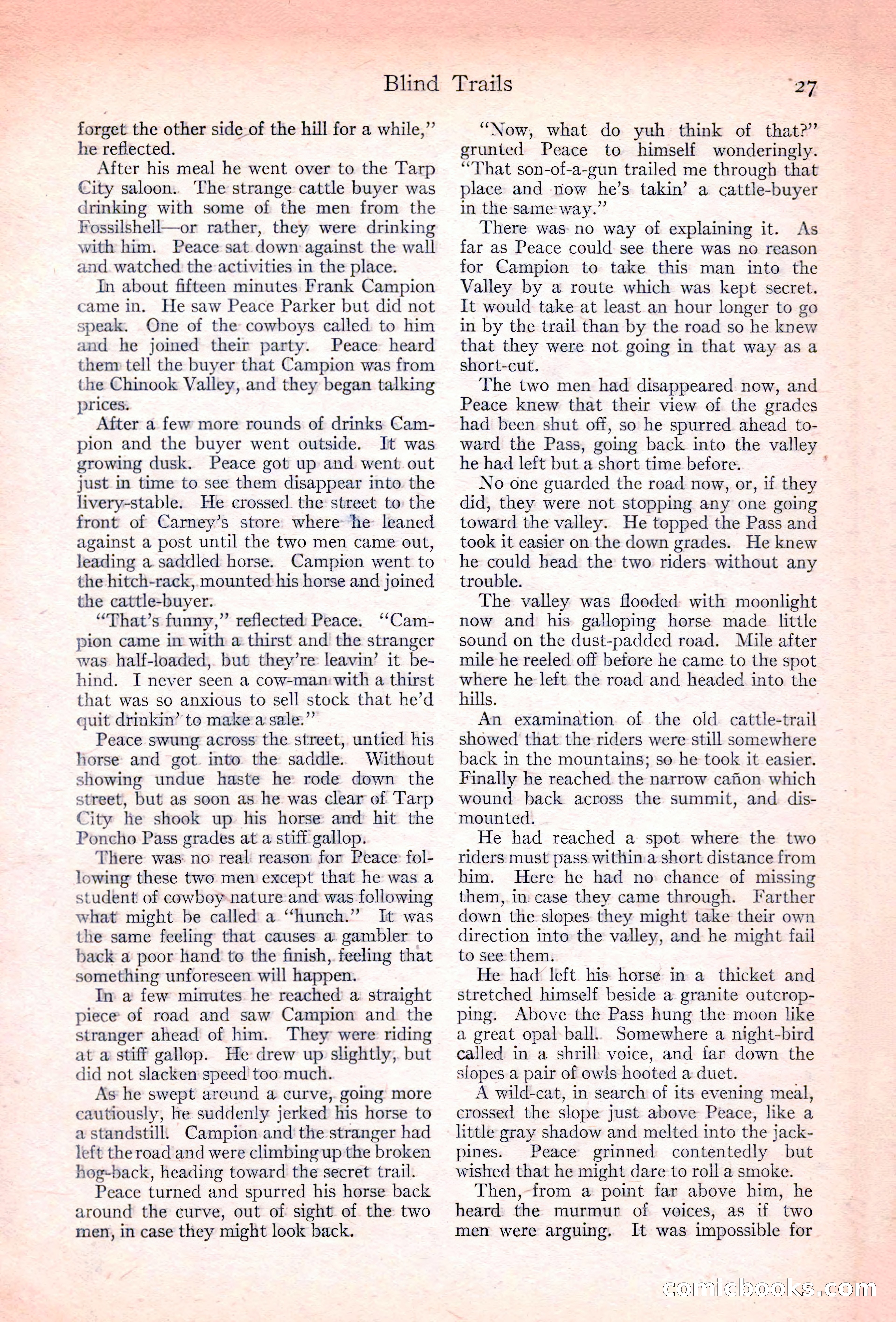 Adventure Magazine, November 10, 1923 — page 29 of 196