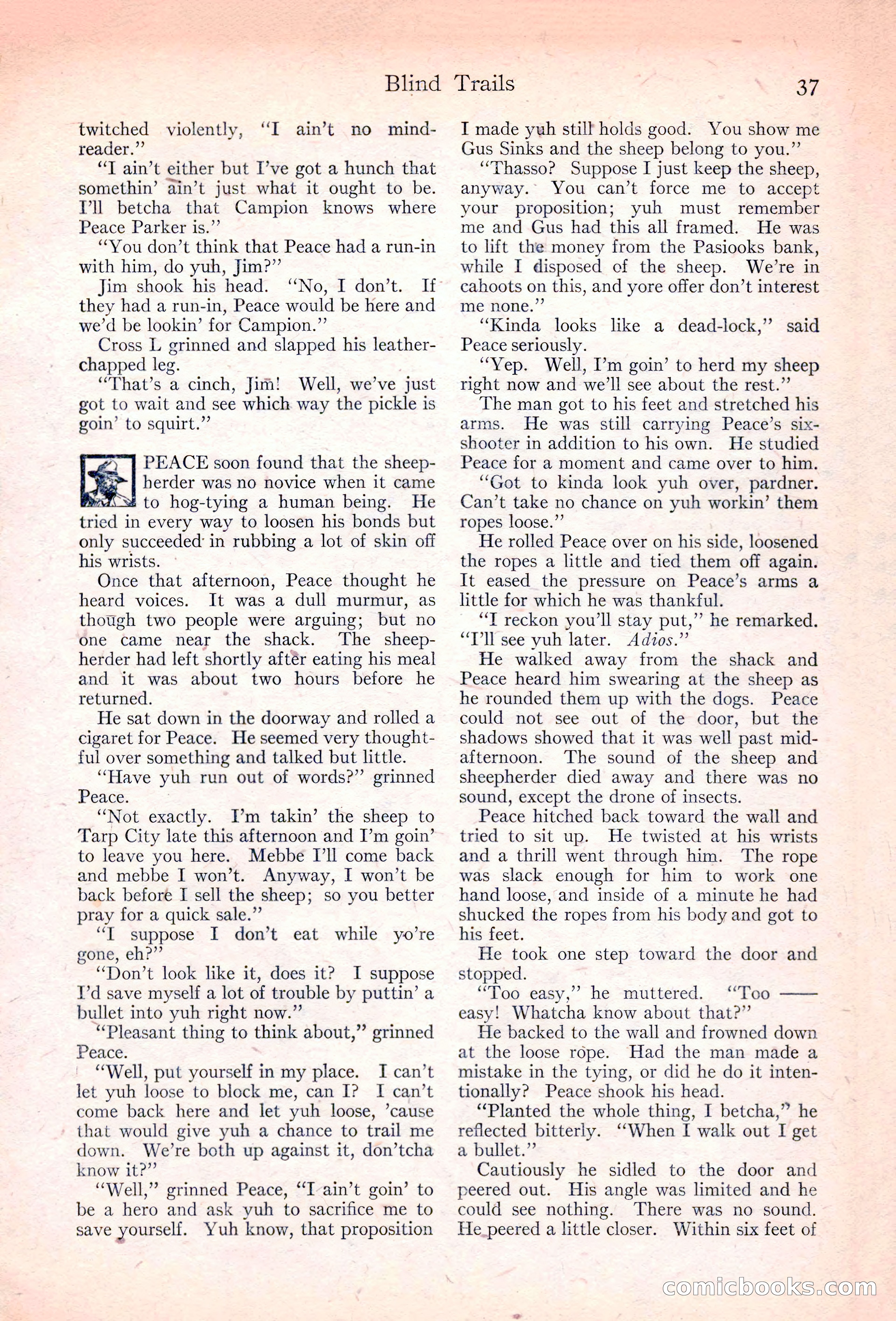 Adventure Magazine, November 10, 1923 — page 39 of 196
