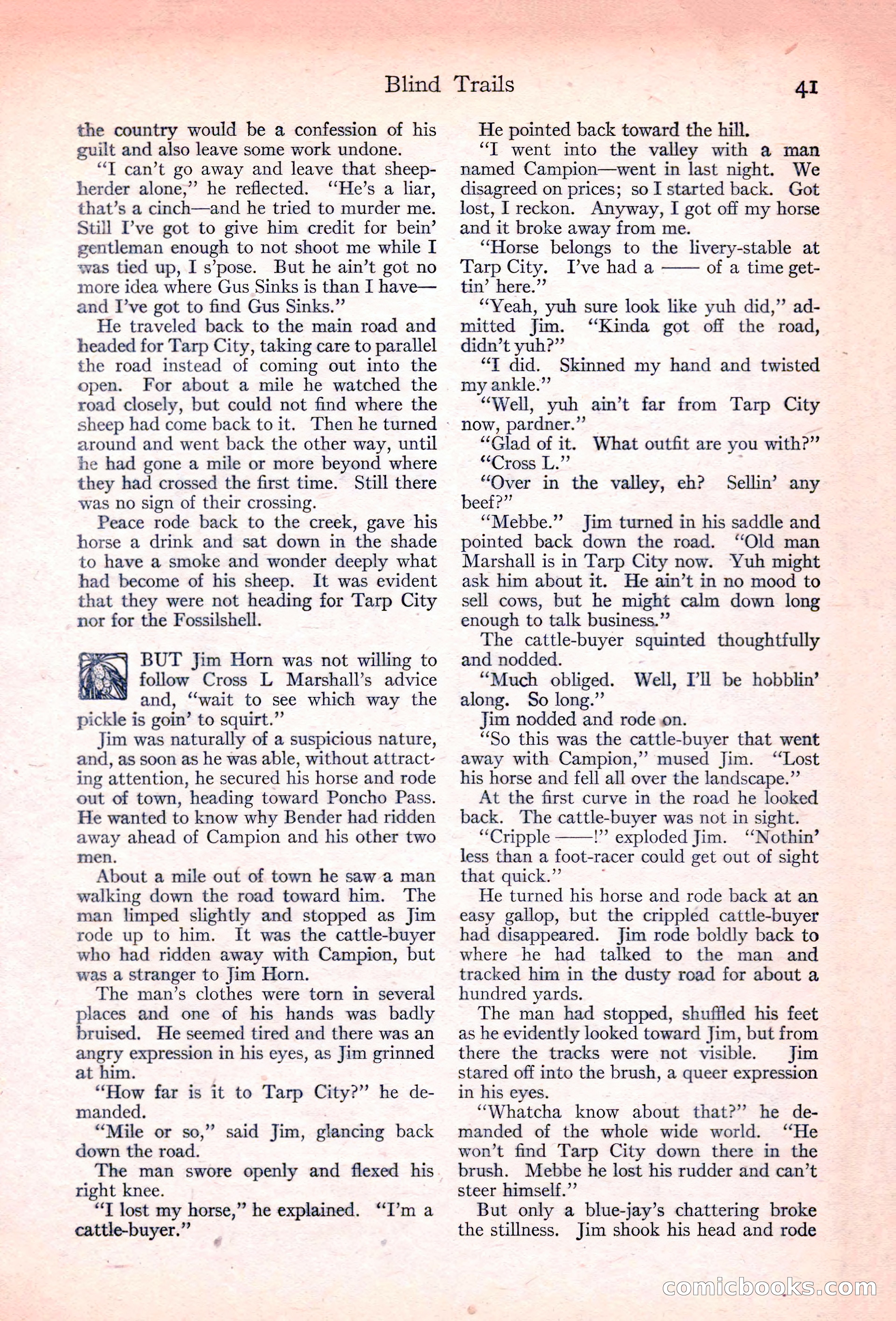 Adventure Magazine, November 10, 1923 — page 43 of 196