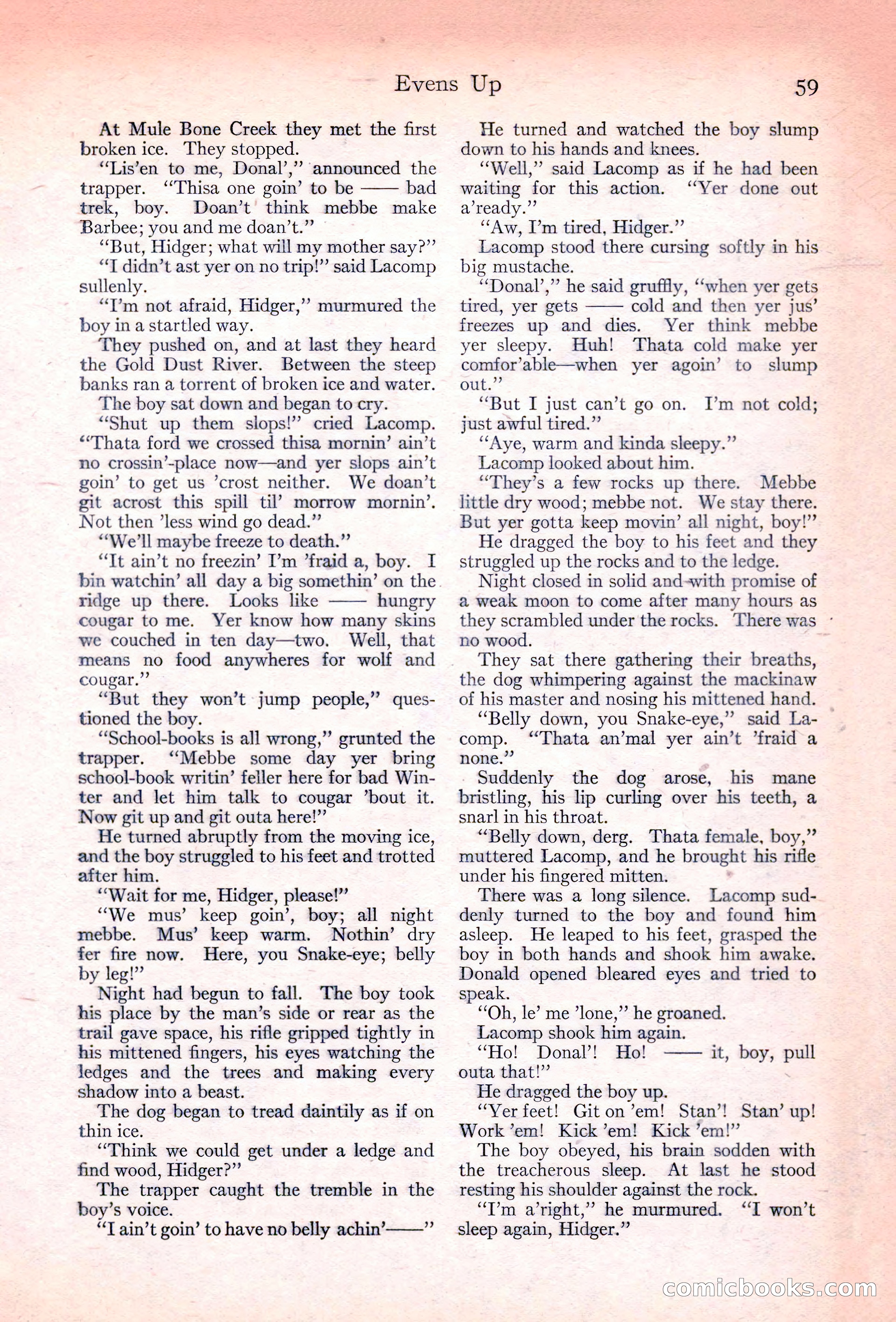 Adventure Magazine, November 10, 1923 — page 61 of 196