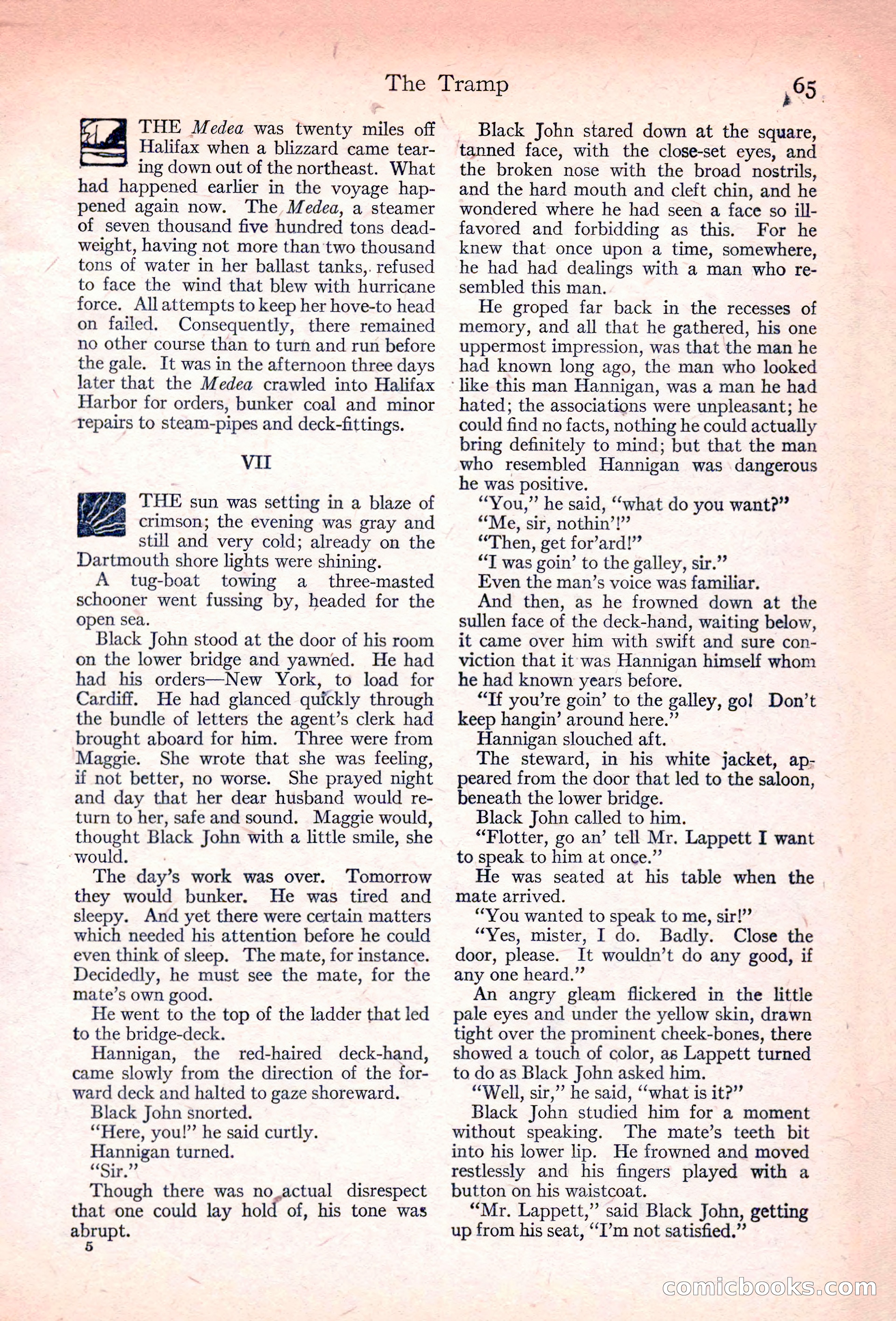 Adventure Magazine, November 10, 1923 — page 67 of 196