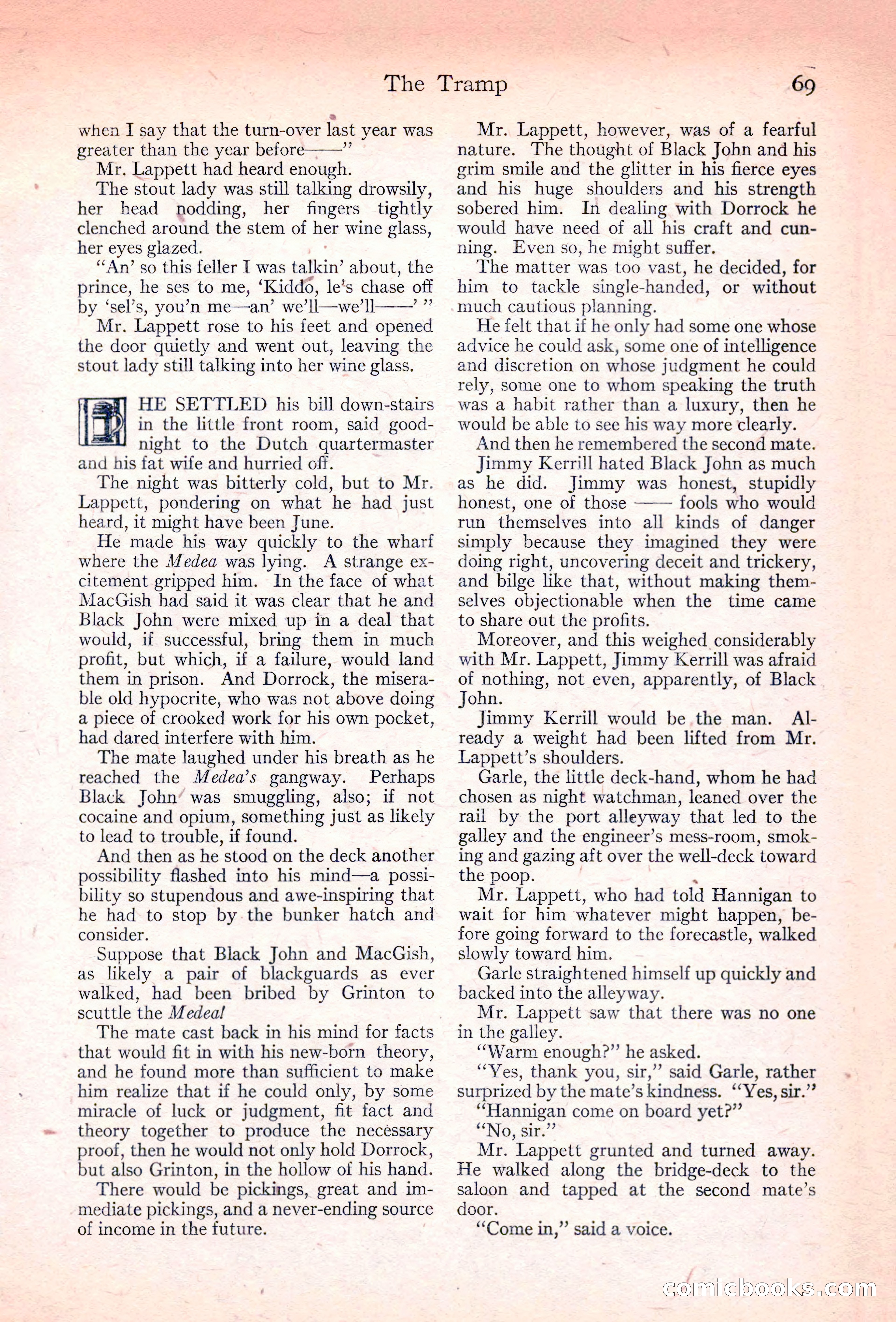 Adventure Magazine, November 10, 1923 — page 71 of 196