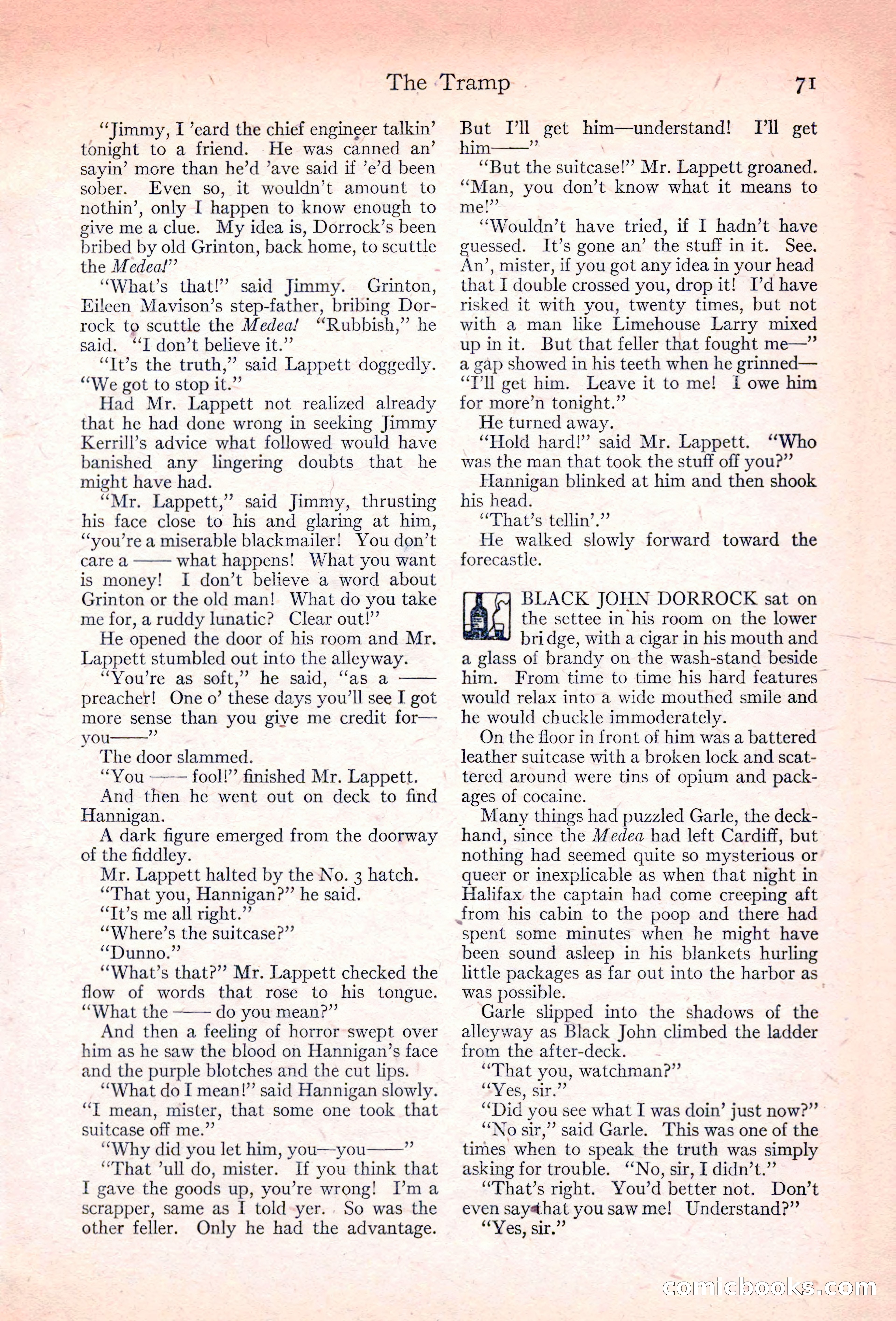 Adventure Magazine, November 10, 1923 — page 73 of 196