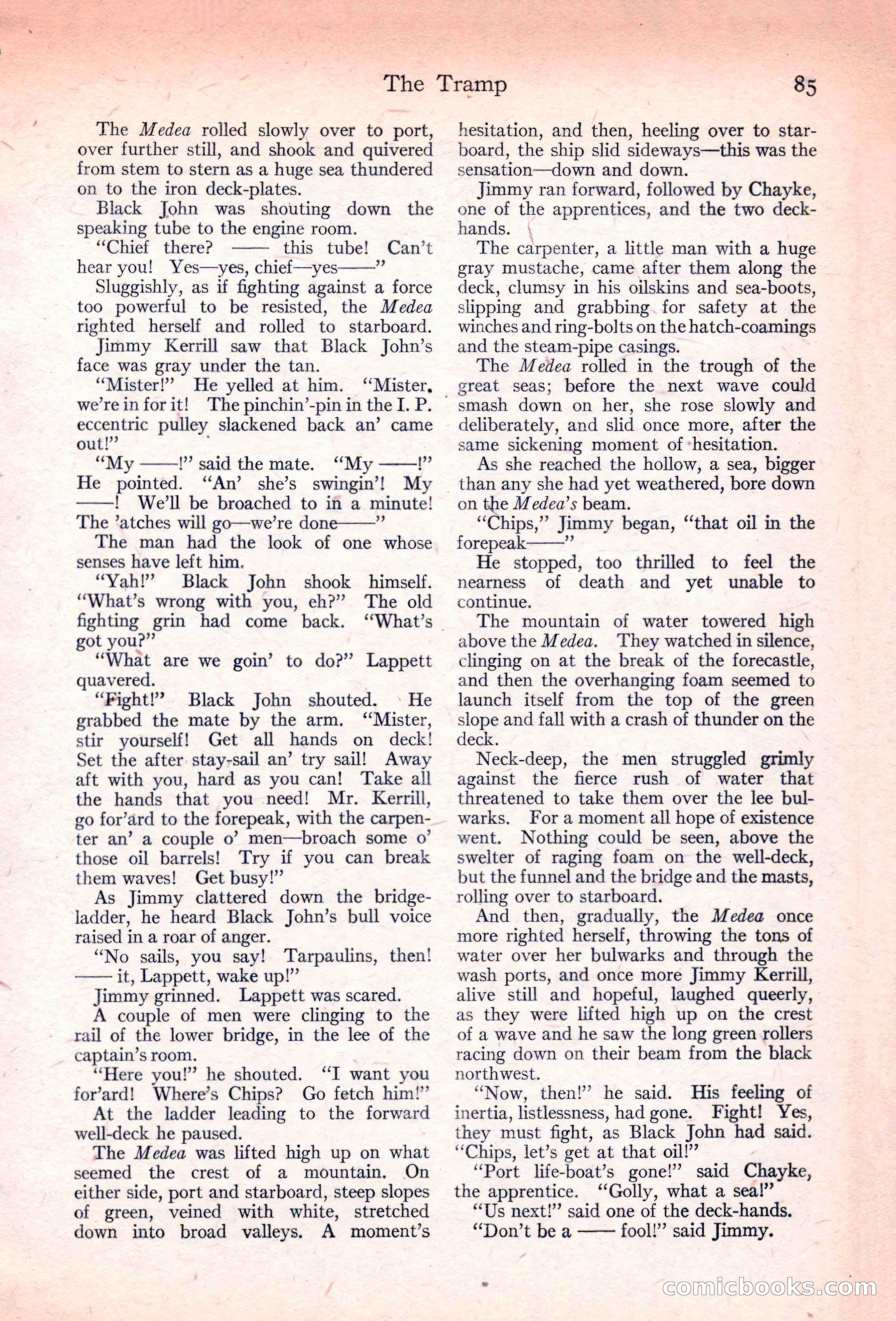 Adventure Magazine, November 10, 1923 — page 87 of 196