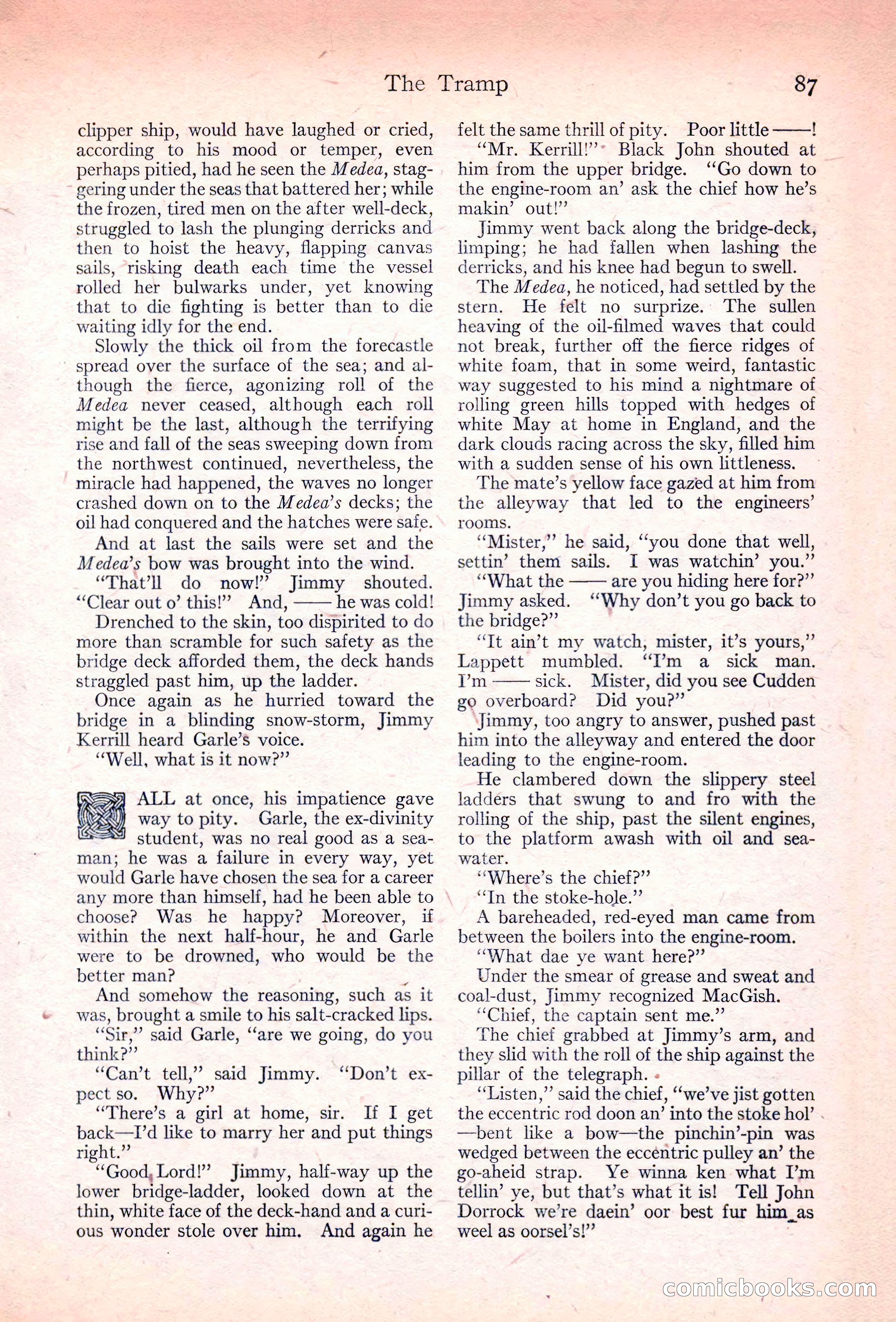 Adventure Magazine, November 10, 1923 — page 89 of 196