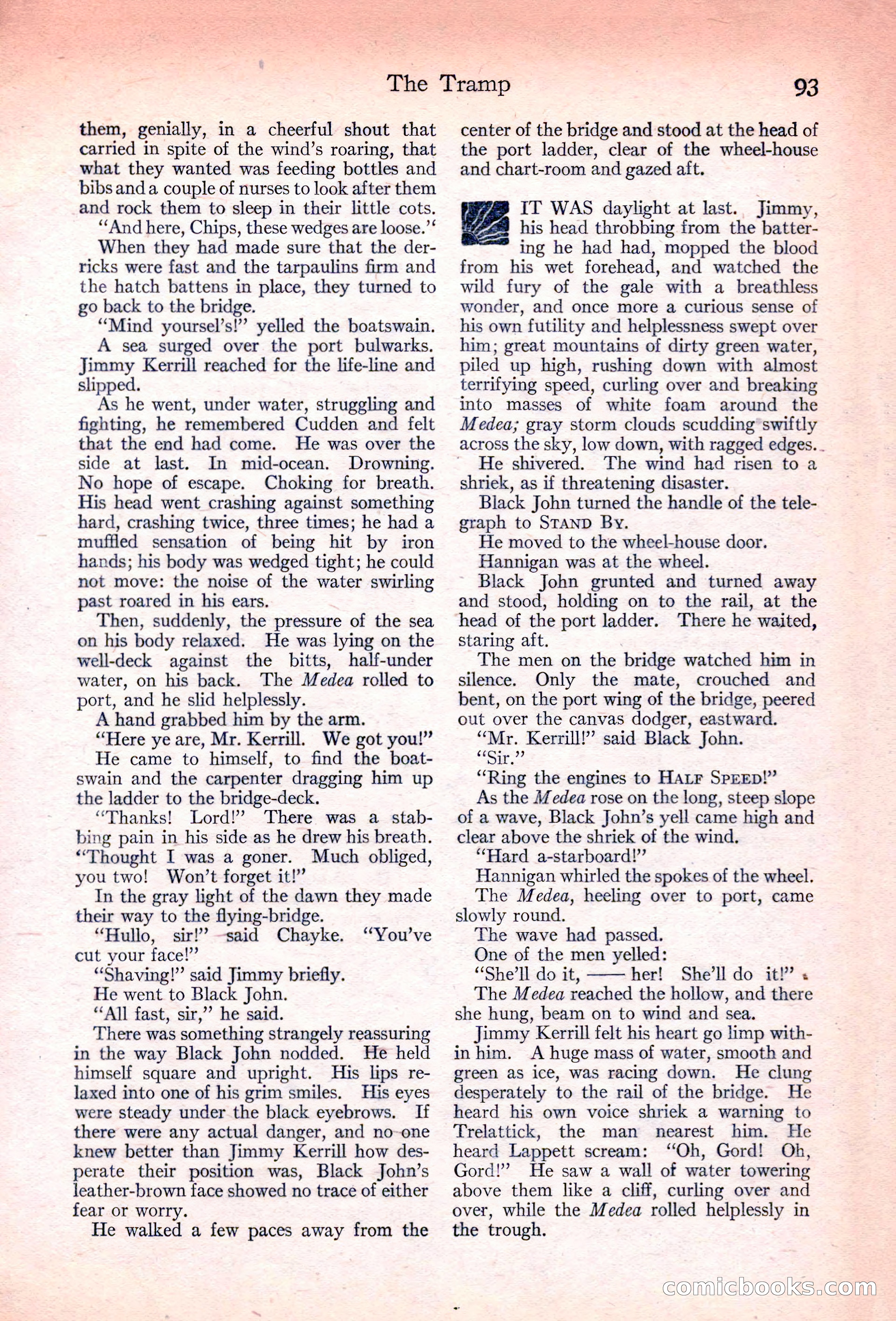 Adventure Magazine, November 10, 1923 — page 95 of 196