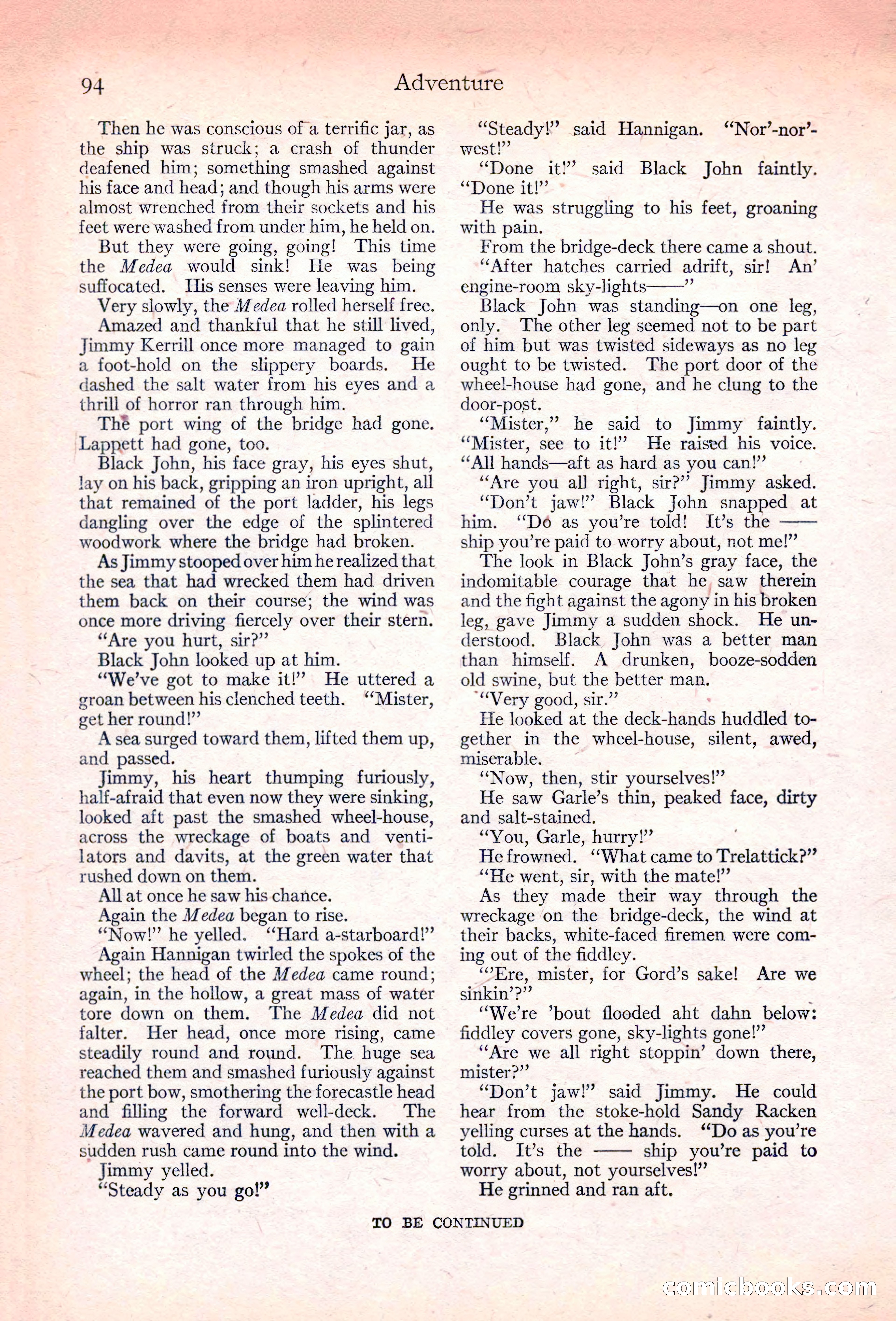 Adventure Magazine, November 10, 1923 — page 96 of 196