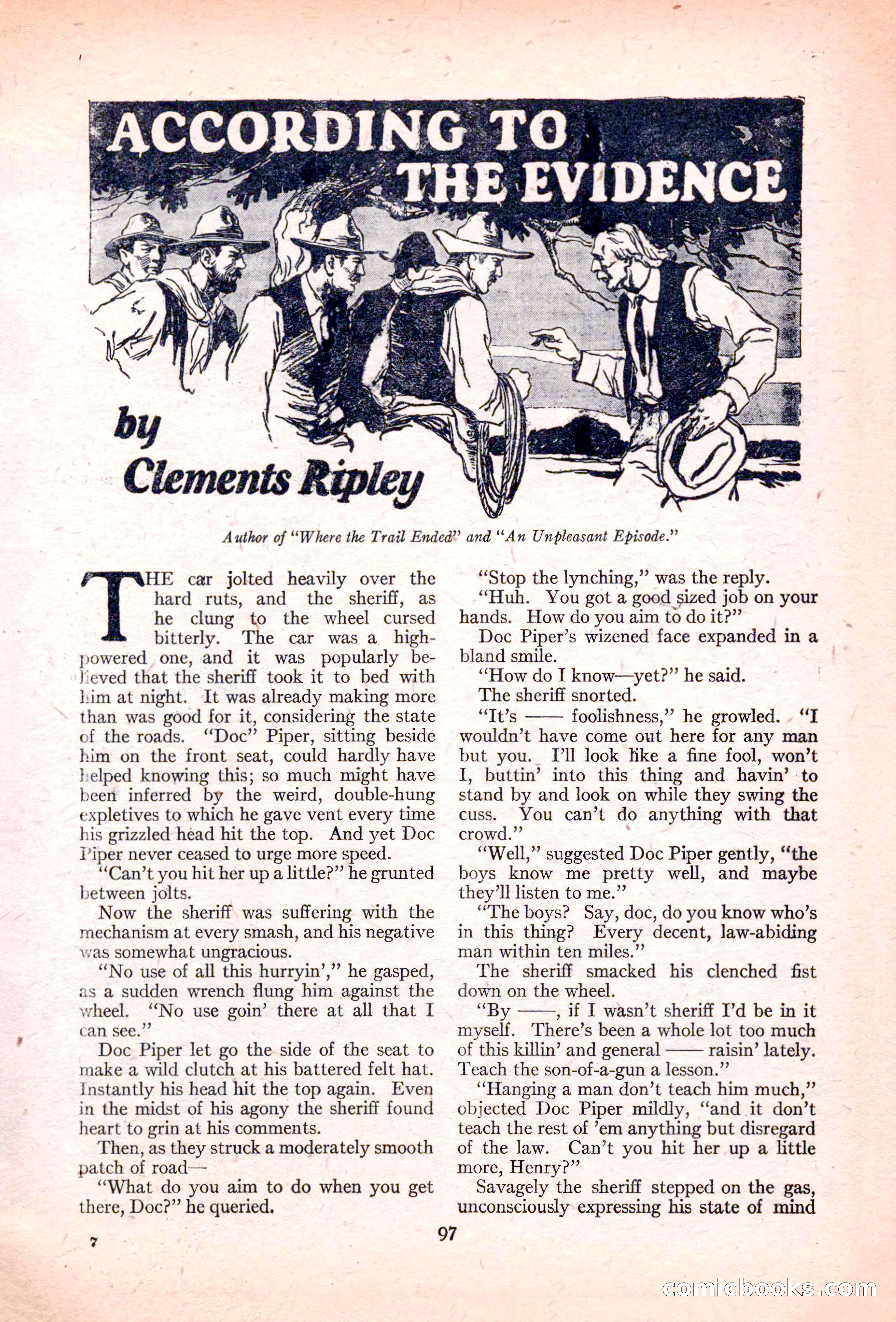 Adventure Magazine, November 10, 1923 — page 99 of 196