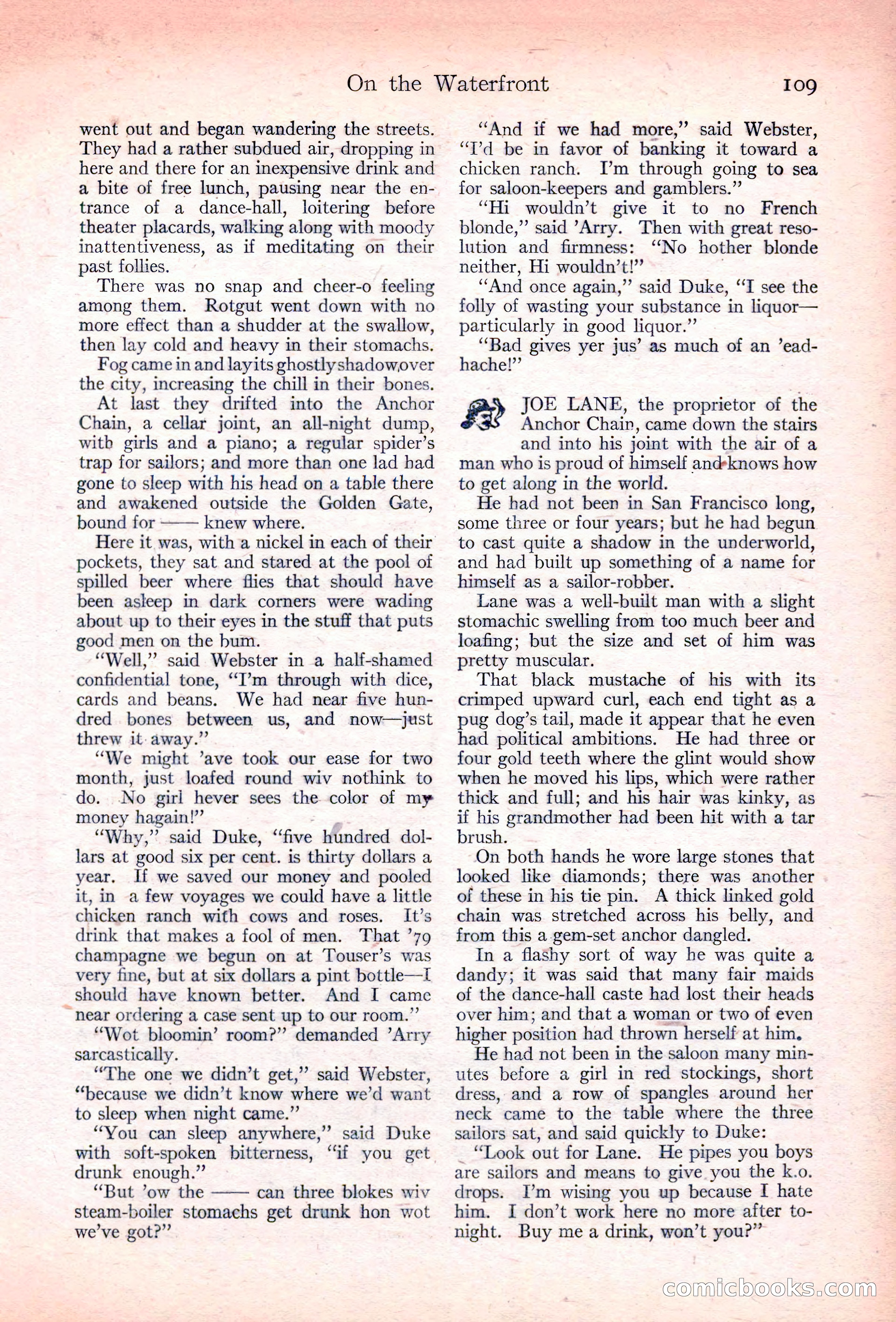 Adventure Magazine, November 10, 1923 — page 111 of 196
