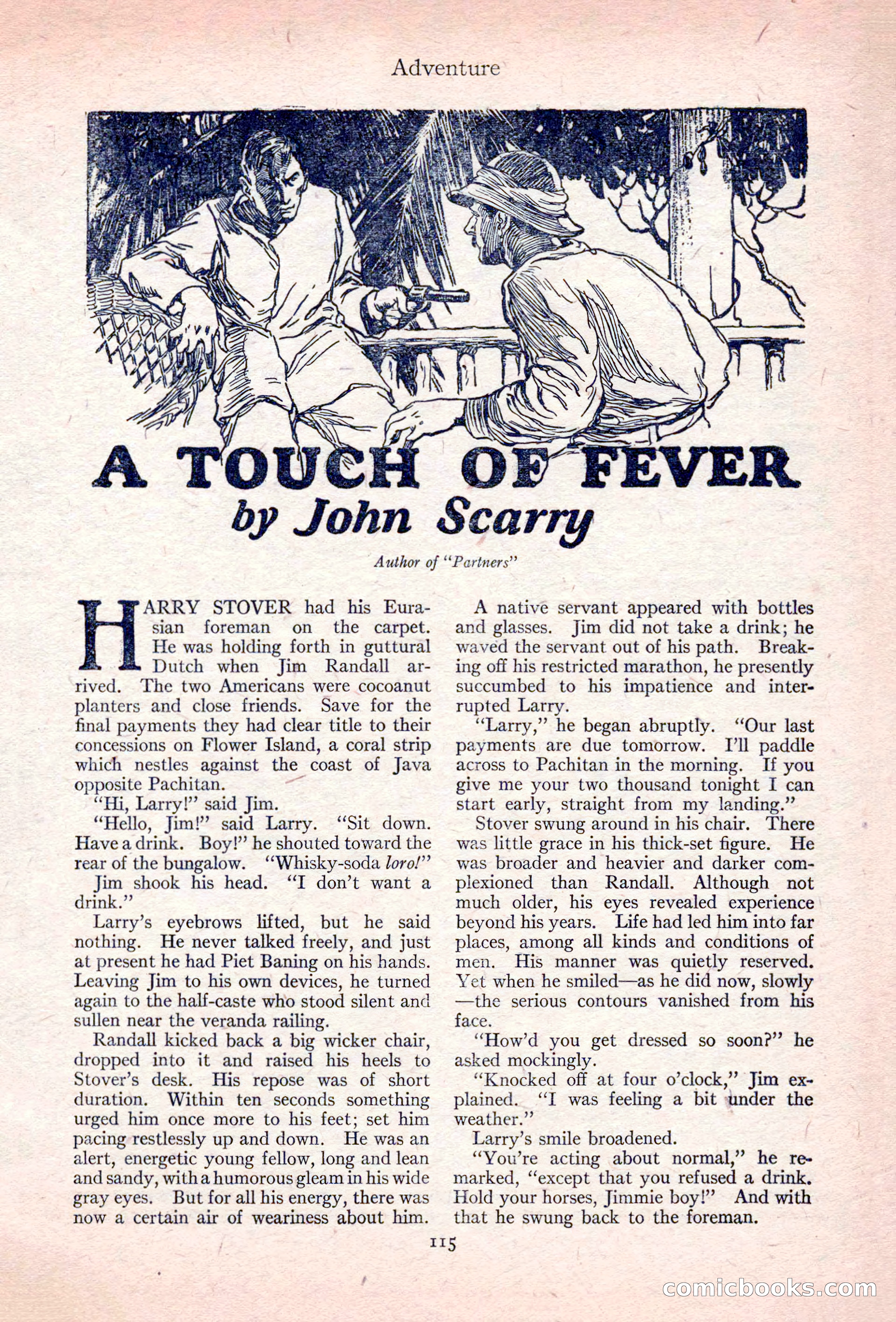 Adventure Magazine, November 10, 1923 — page 117 of 196