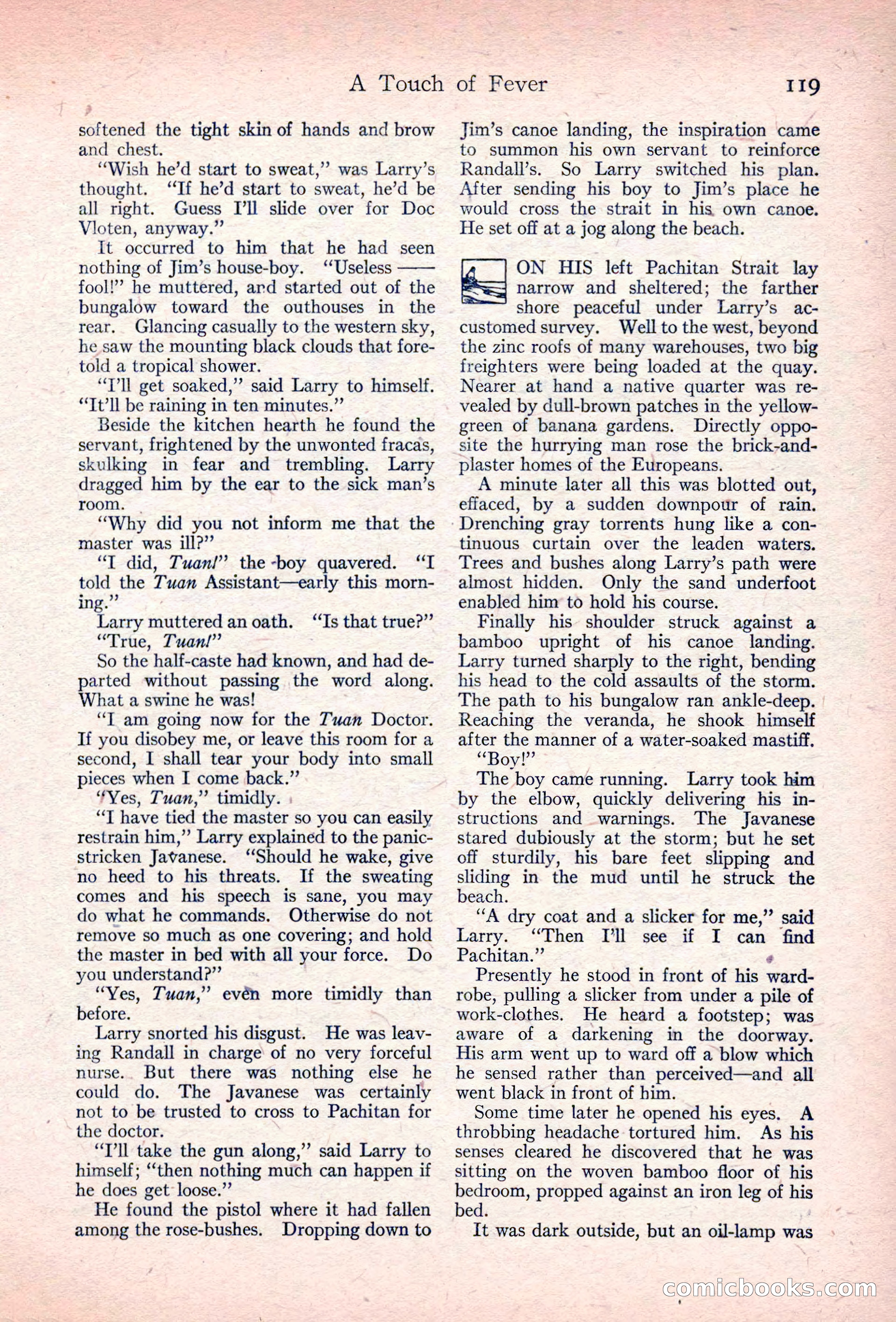 Adventure Magazine, November 10, 1923 — page 121 of 196