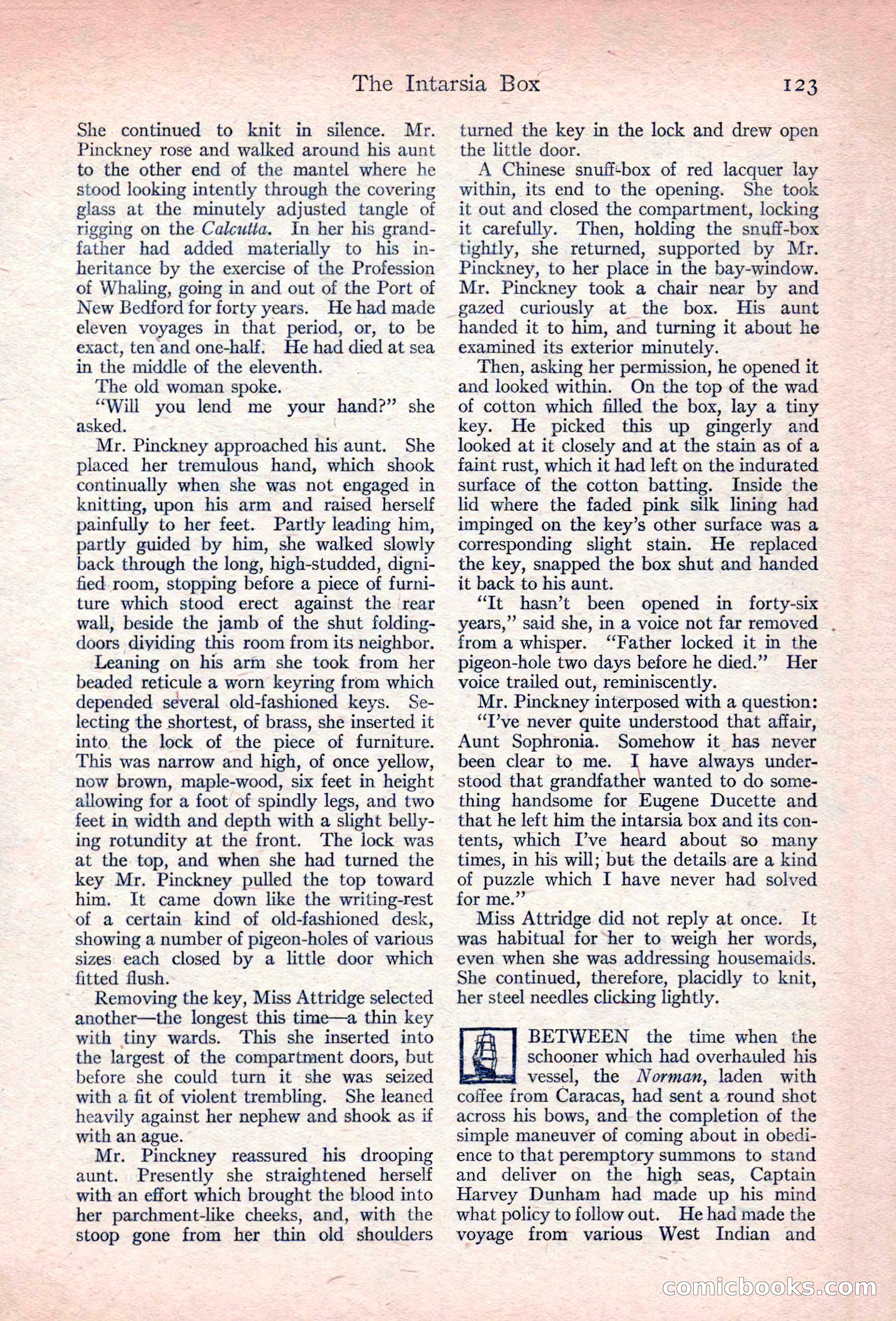 Adventure Magazine, November 10, 1923 — page 125 of 196
