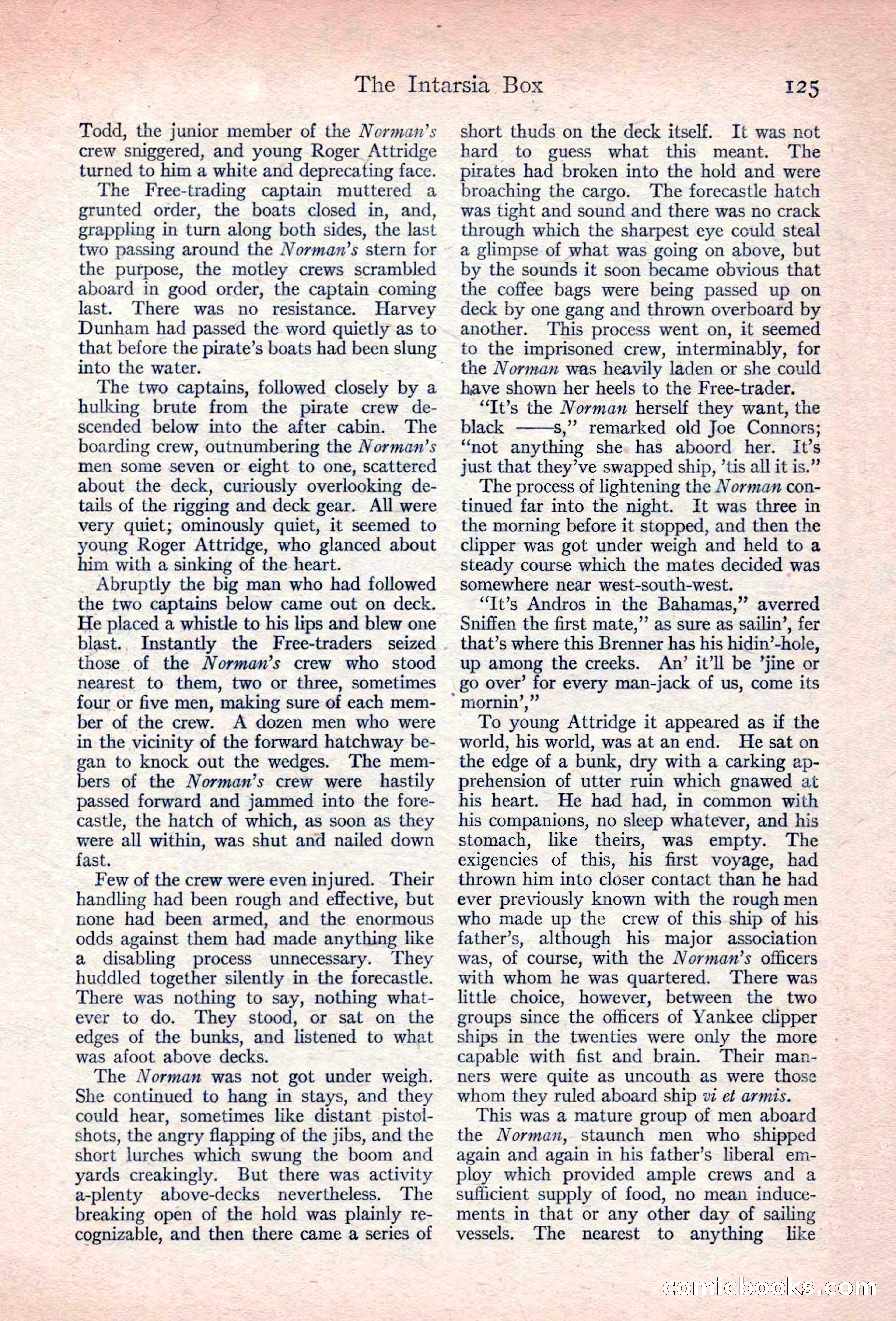Adventure Magazine, November 10, 1923 — page 127 of 196