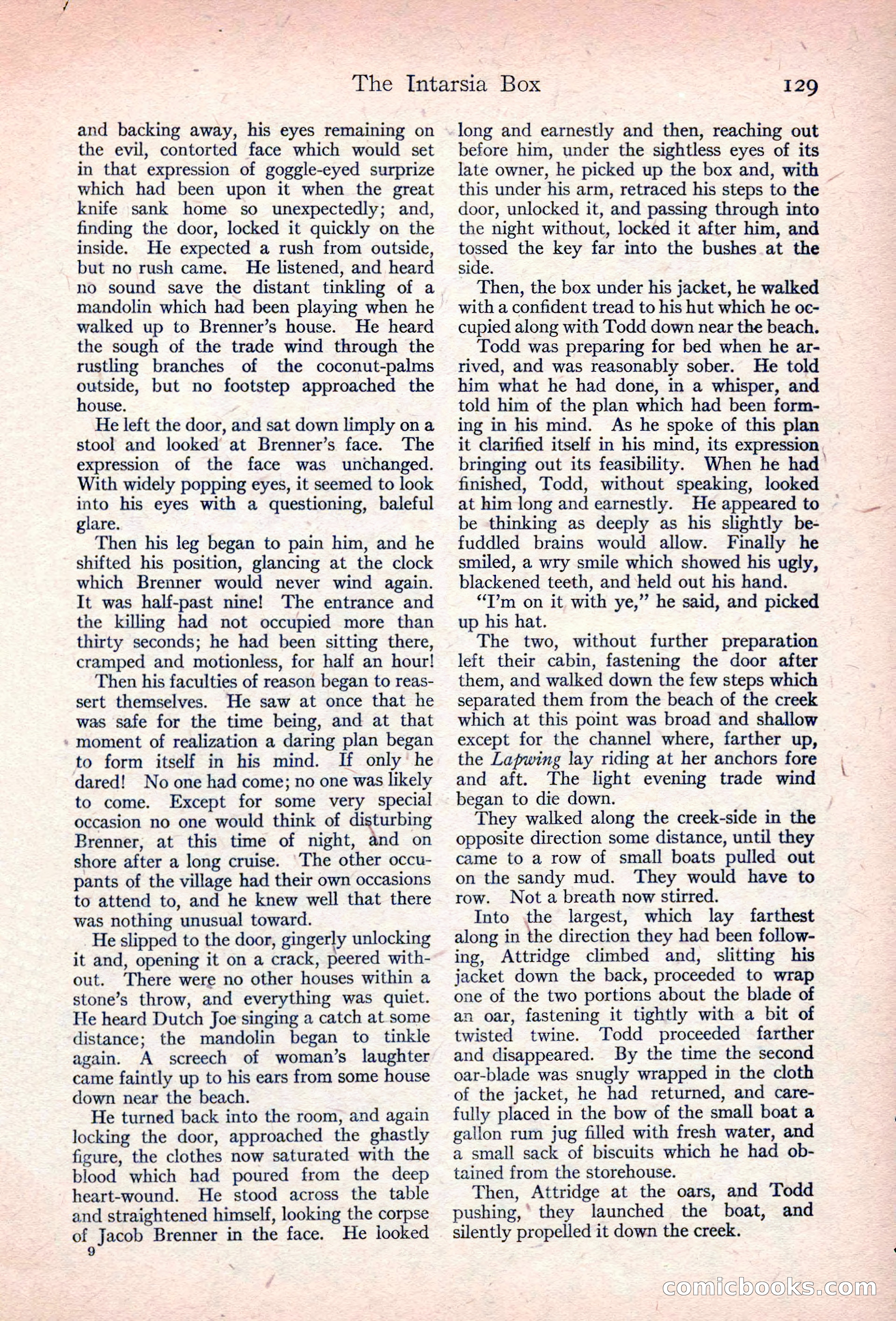 Adventure Magazine, November 10, 1923 — page 131 of 196