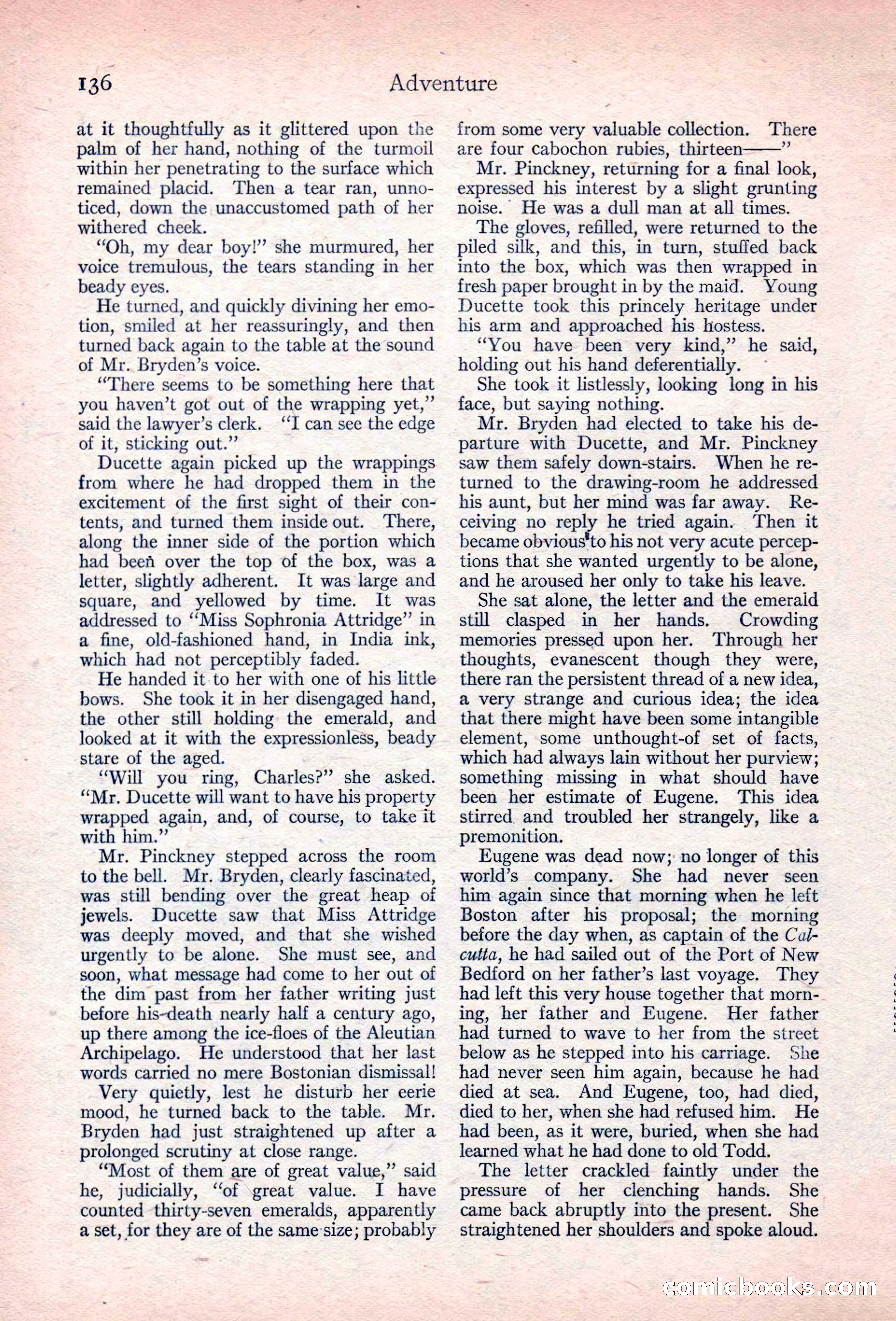 Adventure Magazine, November 10, 1923 — page 138 of 196