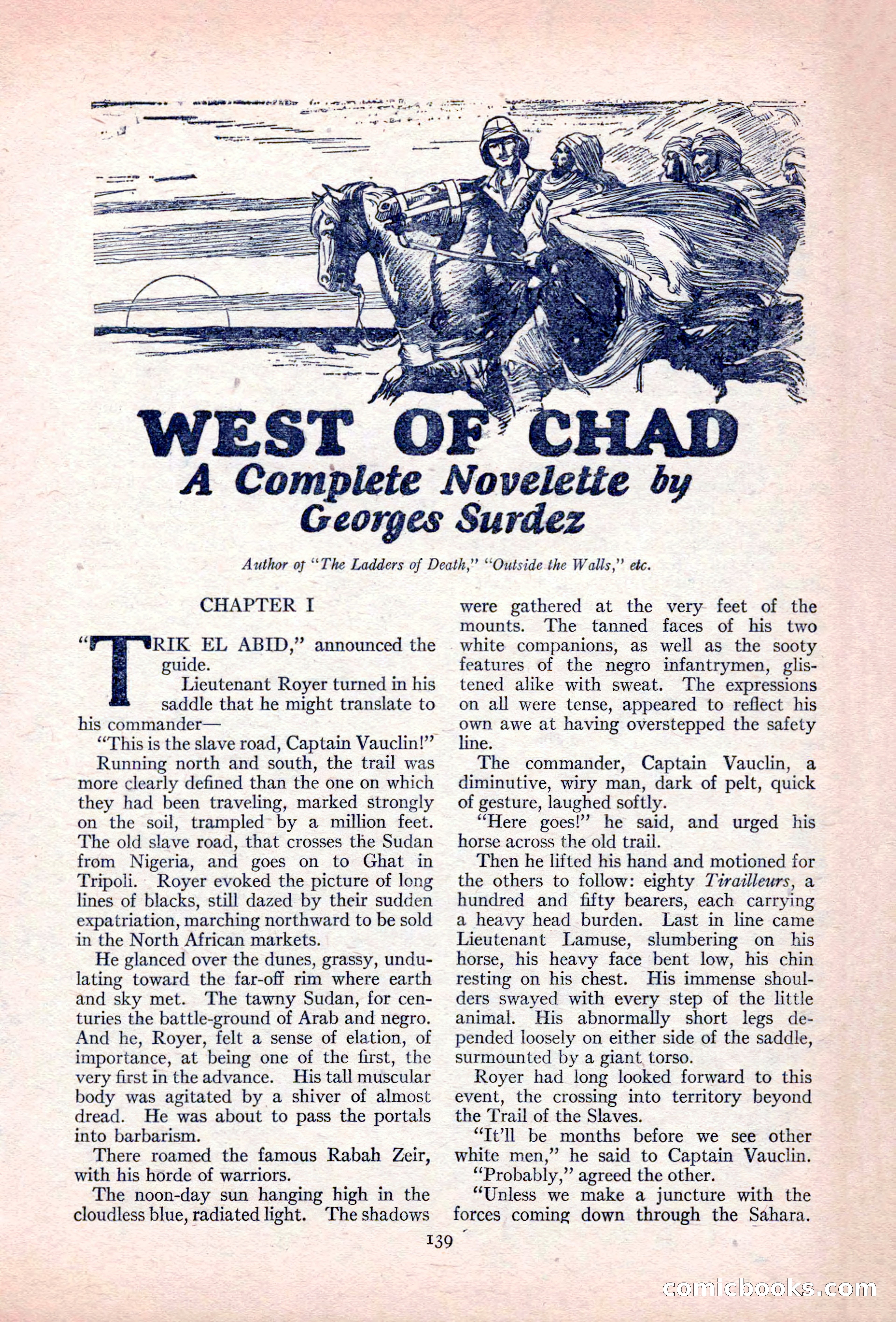 Adventure Magazine, November 10, 1923 — page 141 of 196