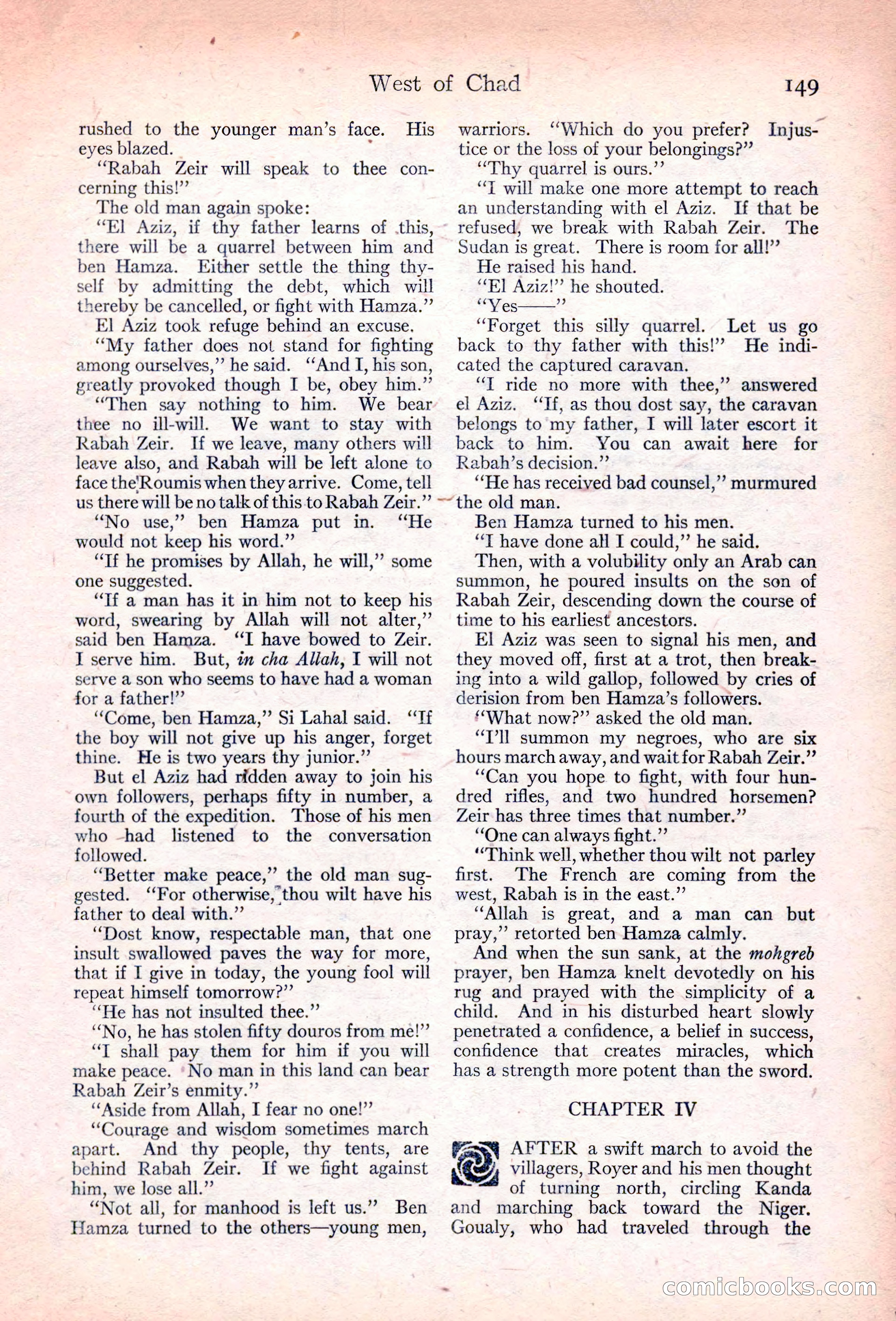 Adventure Magazine, November 10, 1923 — page 151 of 196