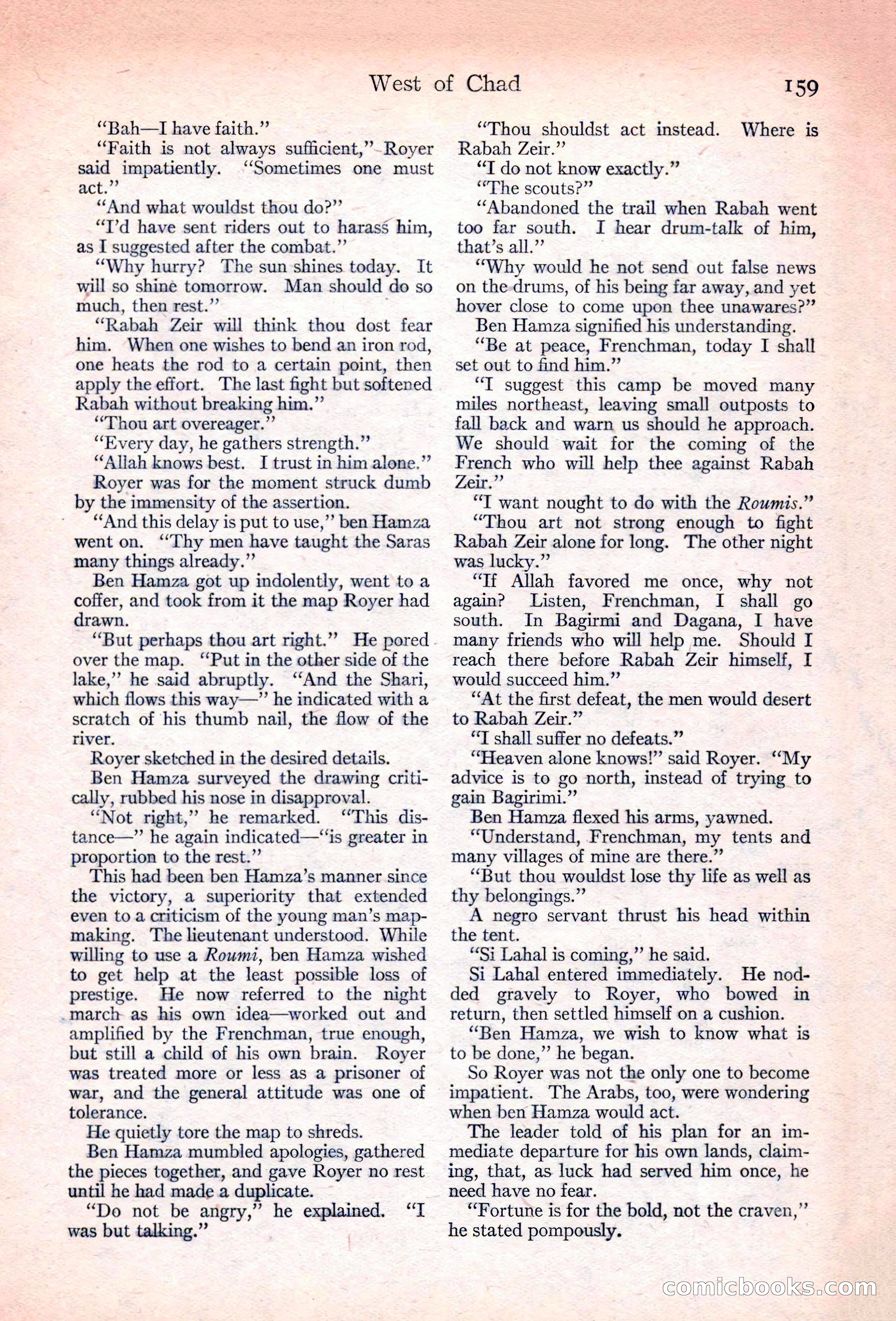 Adventure Magazine, November 10, 1923 — page 161 of 196
