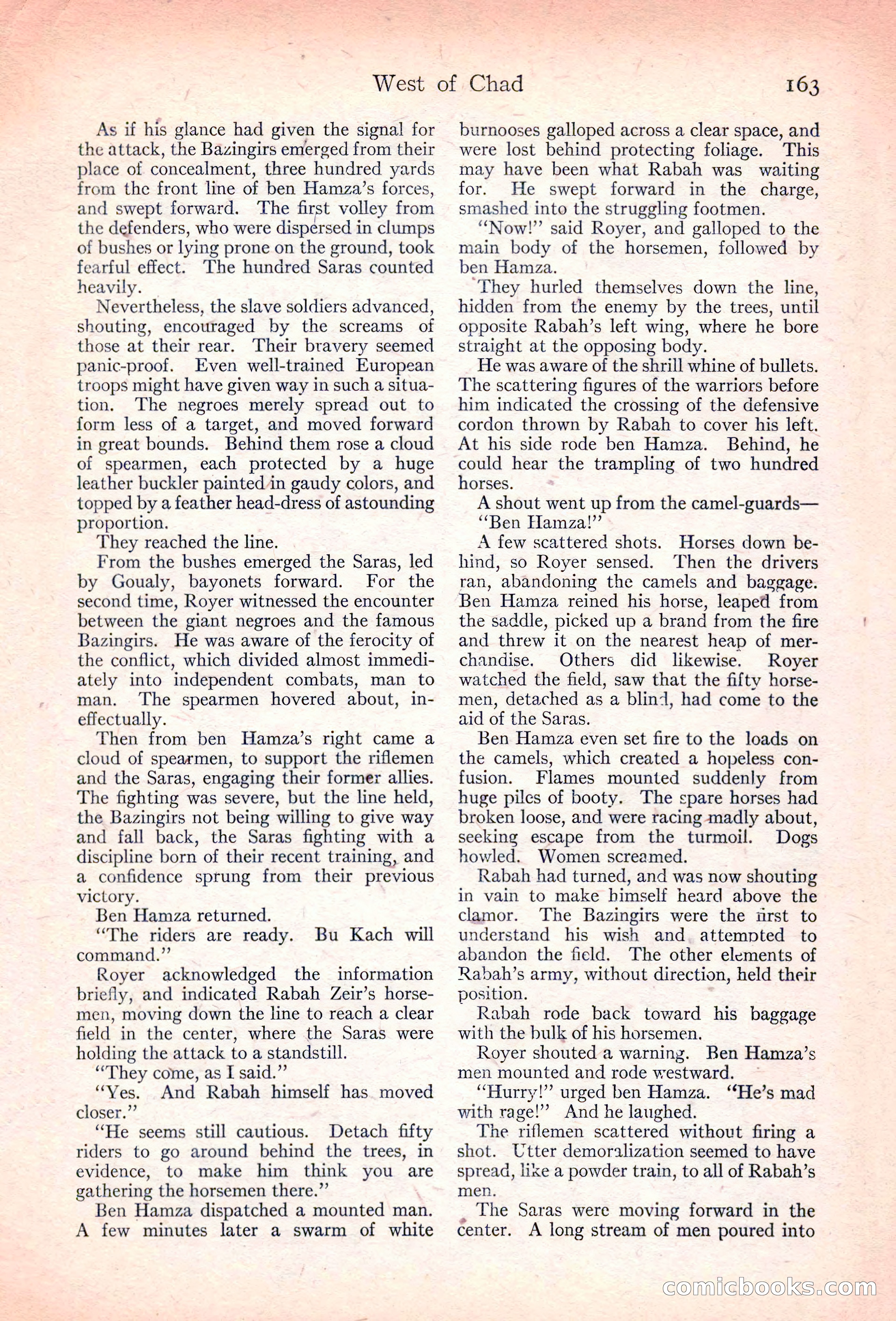 Adventure Magazine, November 10, 1923 — page 165 of 196