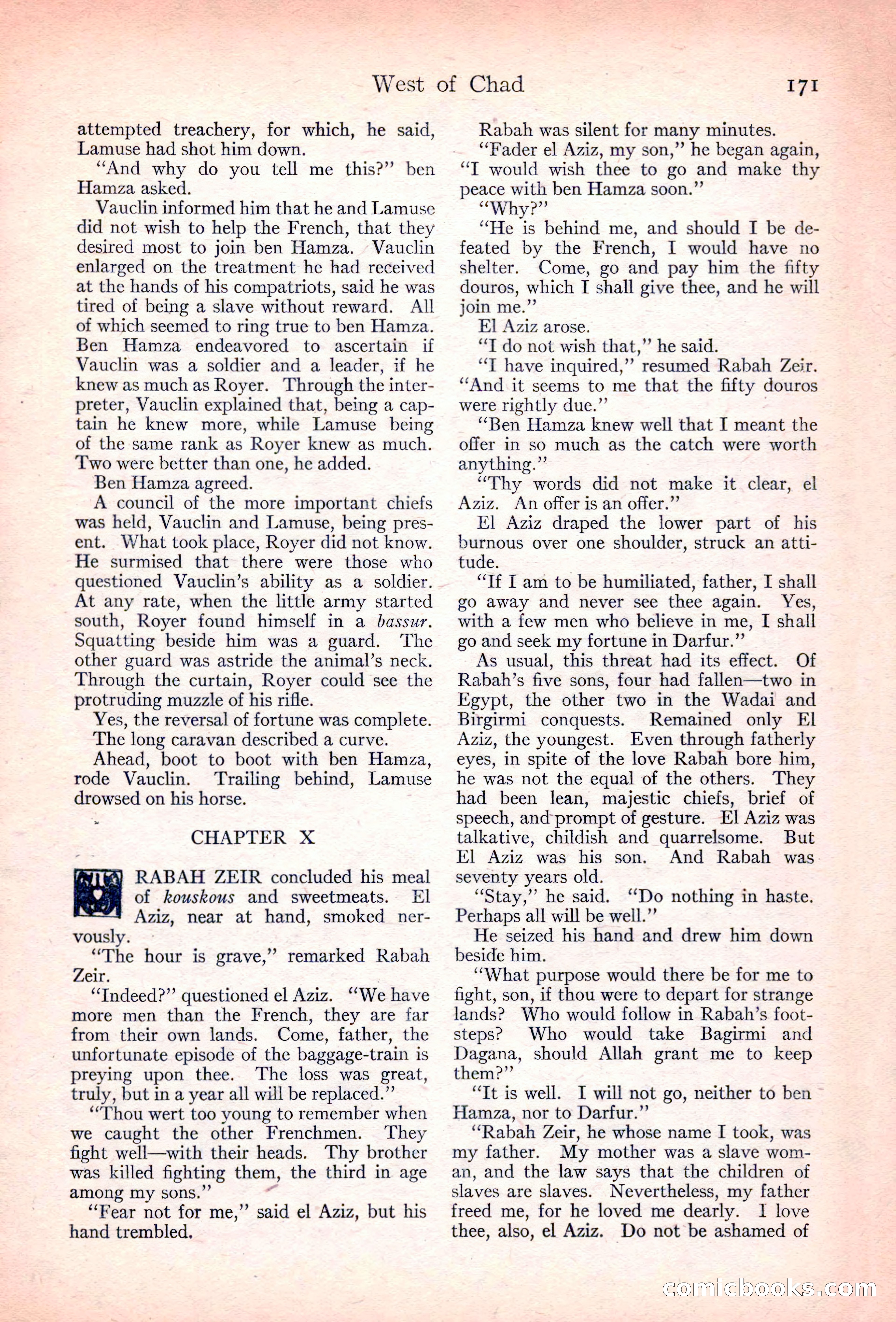 Adventure Magazine, November 10, 1923 — page 173 of 196