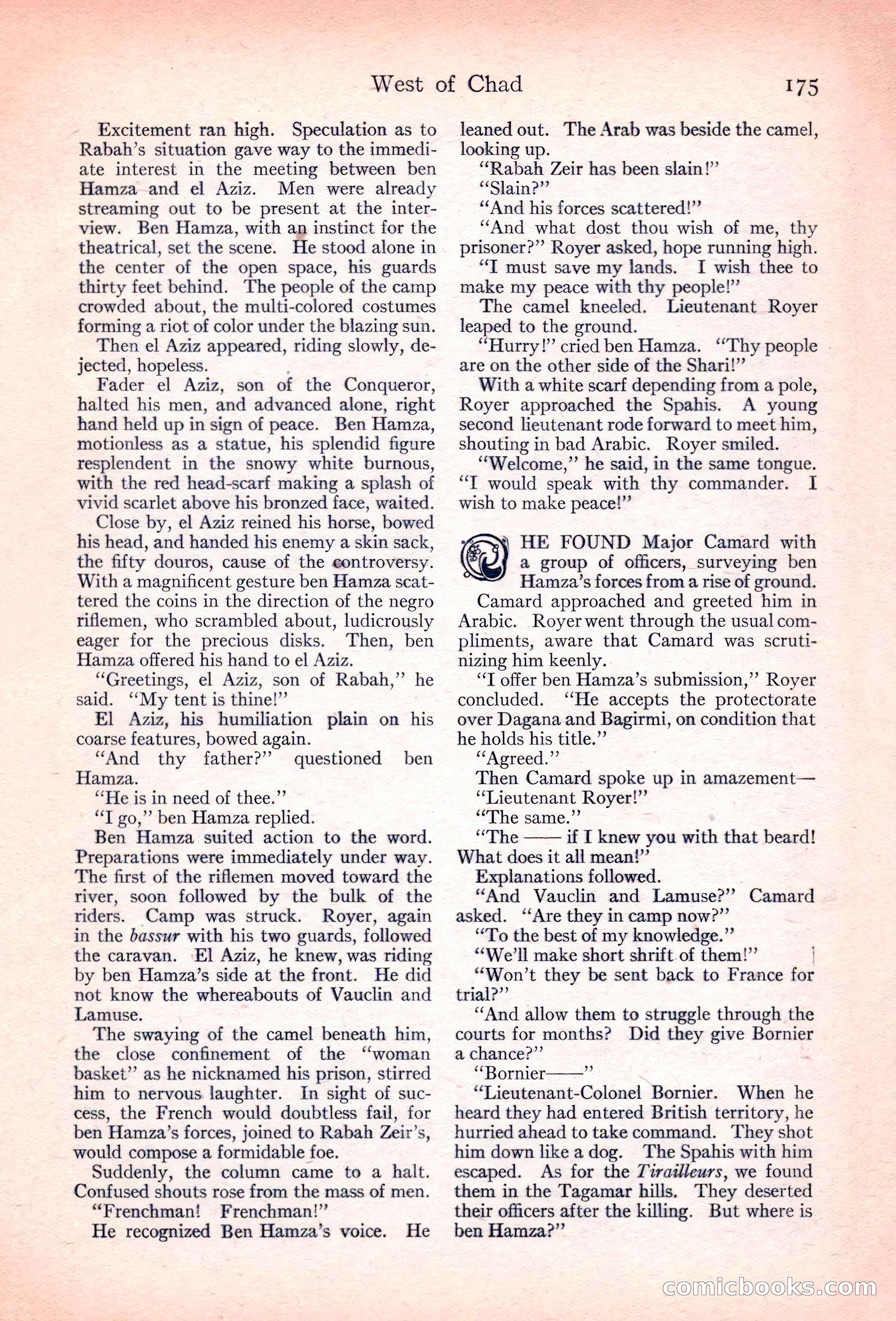 Adventure Magazine, November 10, 1923 — page 177 of 196