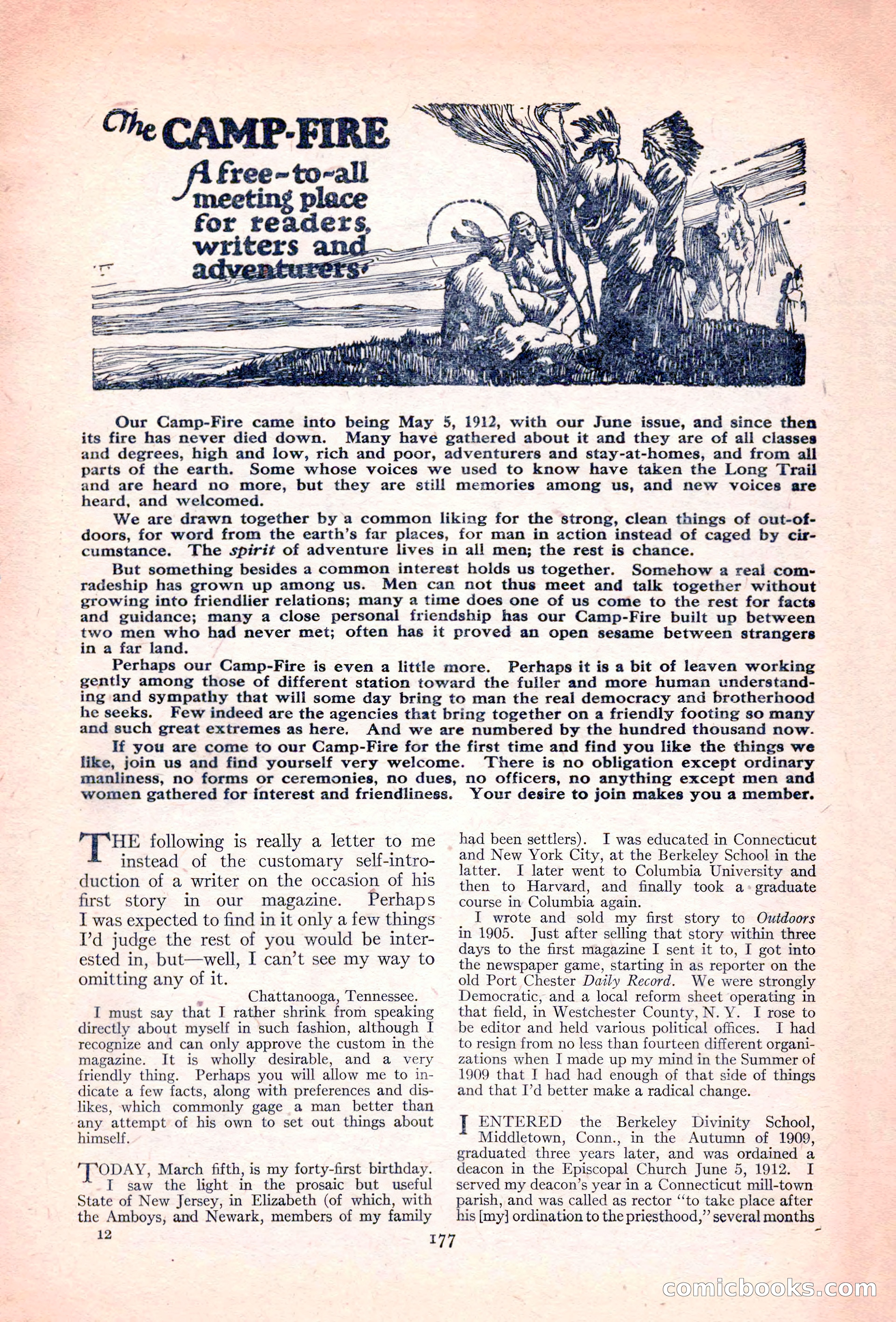 Adventure Magazine, November 10, 1923 — page 179 of 196