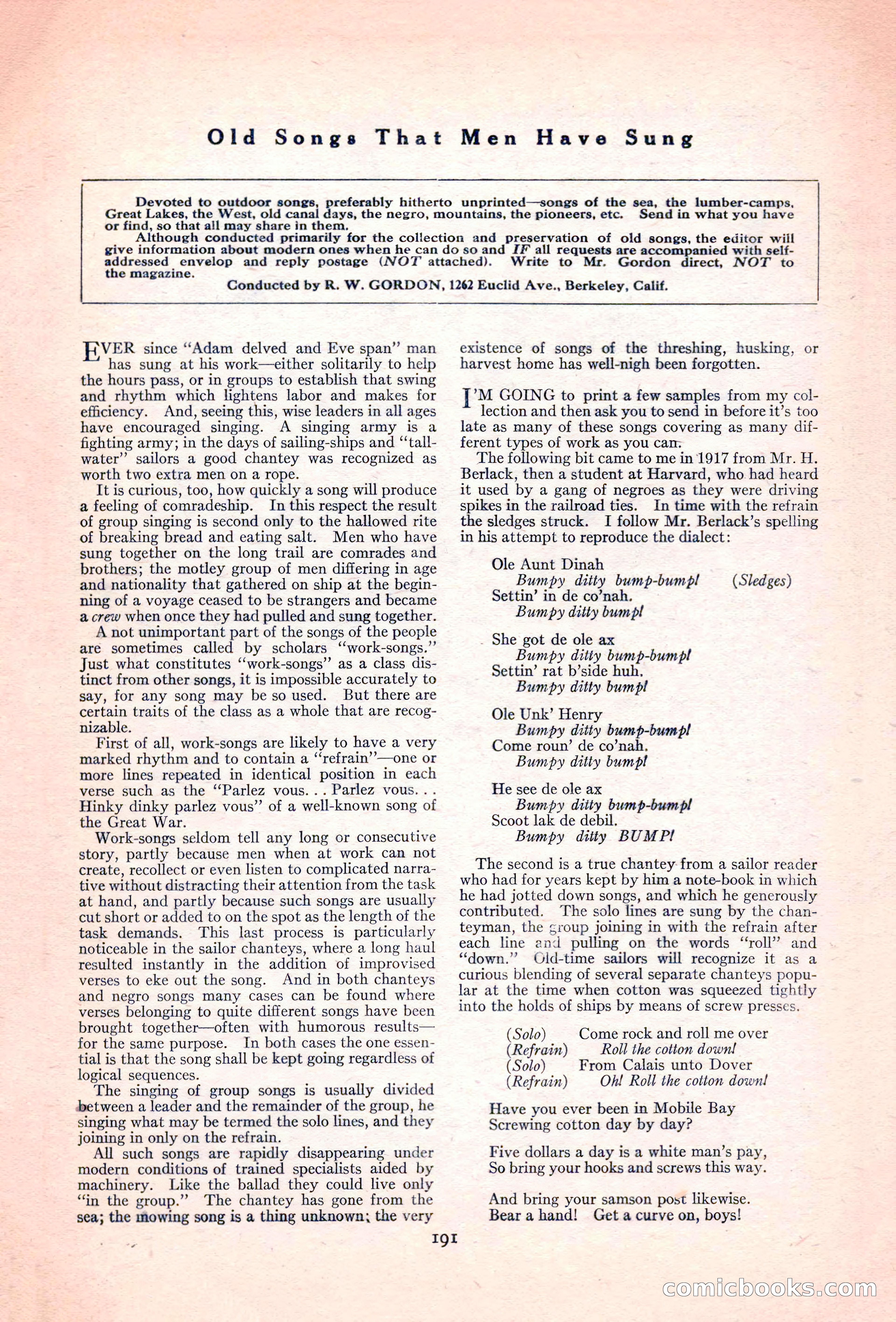 Adventure Magazine, November 10, 1923 — page 193 of 196