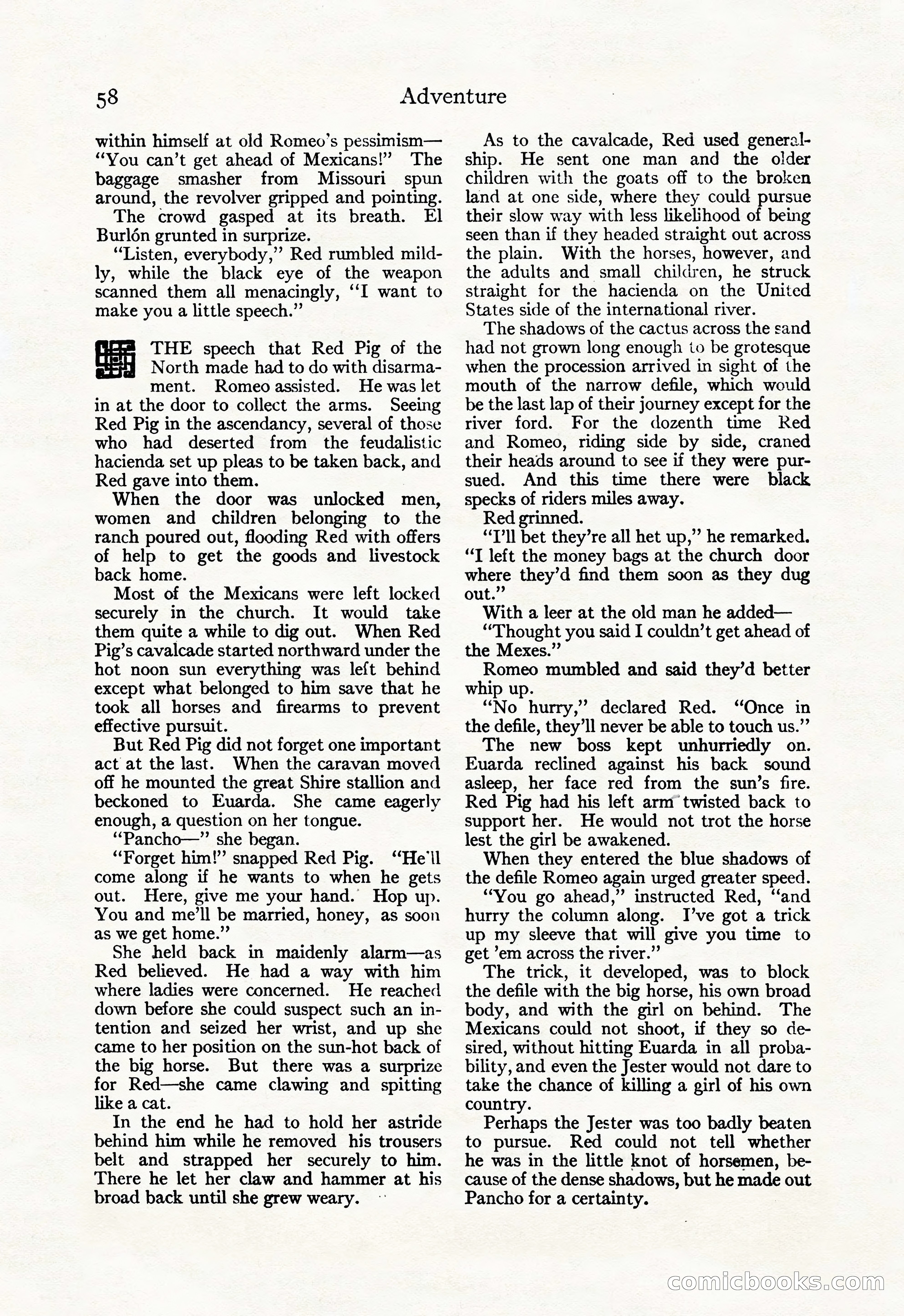 Adventure Magazine Cover — page 84 of 220