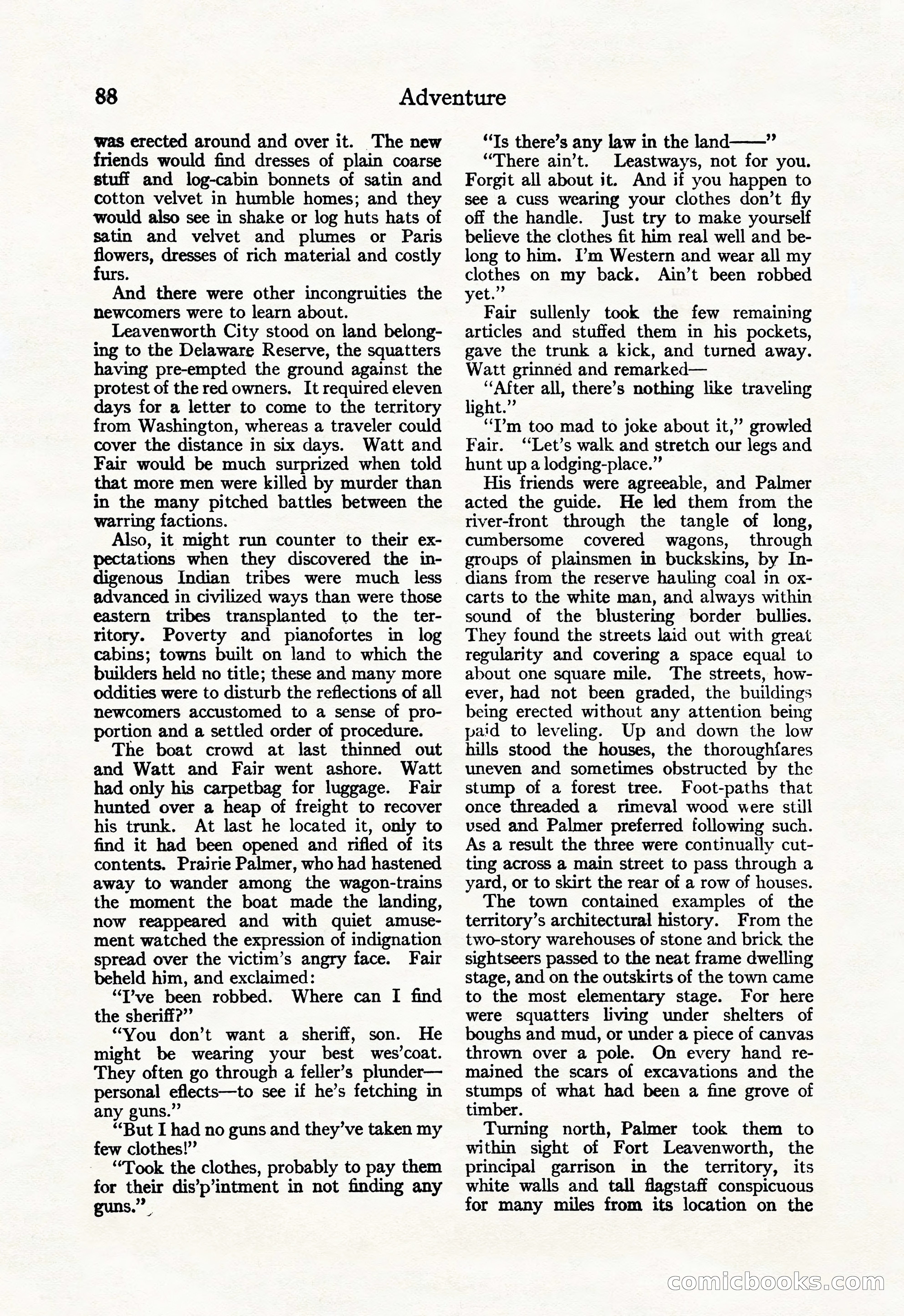 Adventure Magazine Cover — page 114 of 220