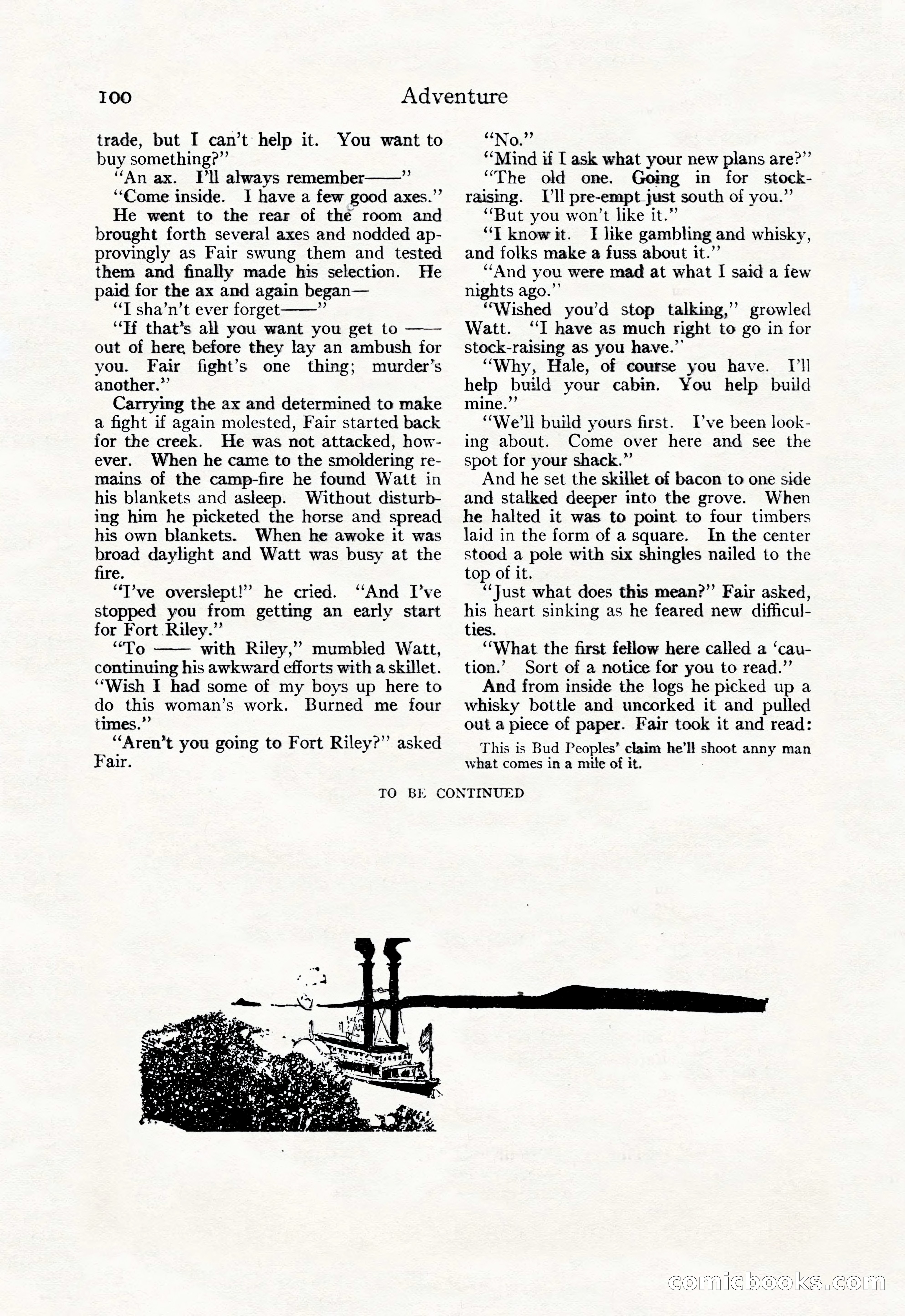 Adventure Magazine Cover — page 126 of 220