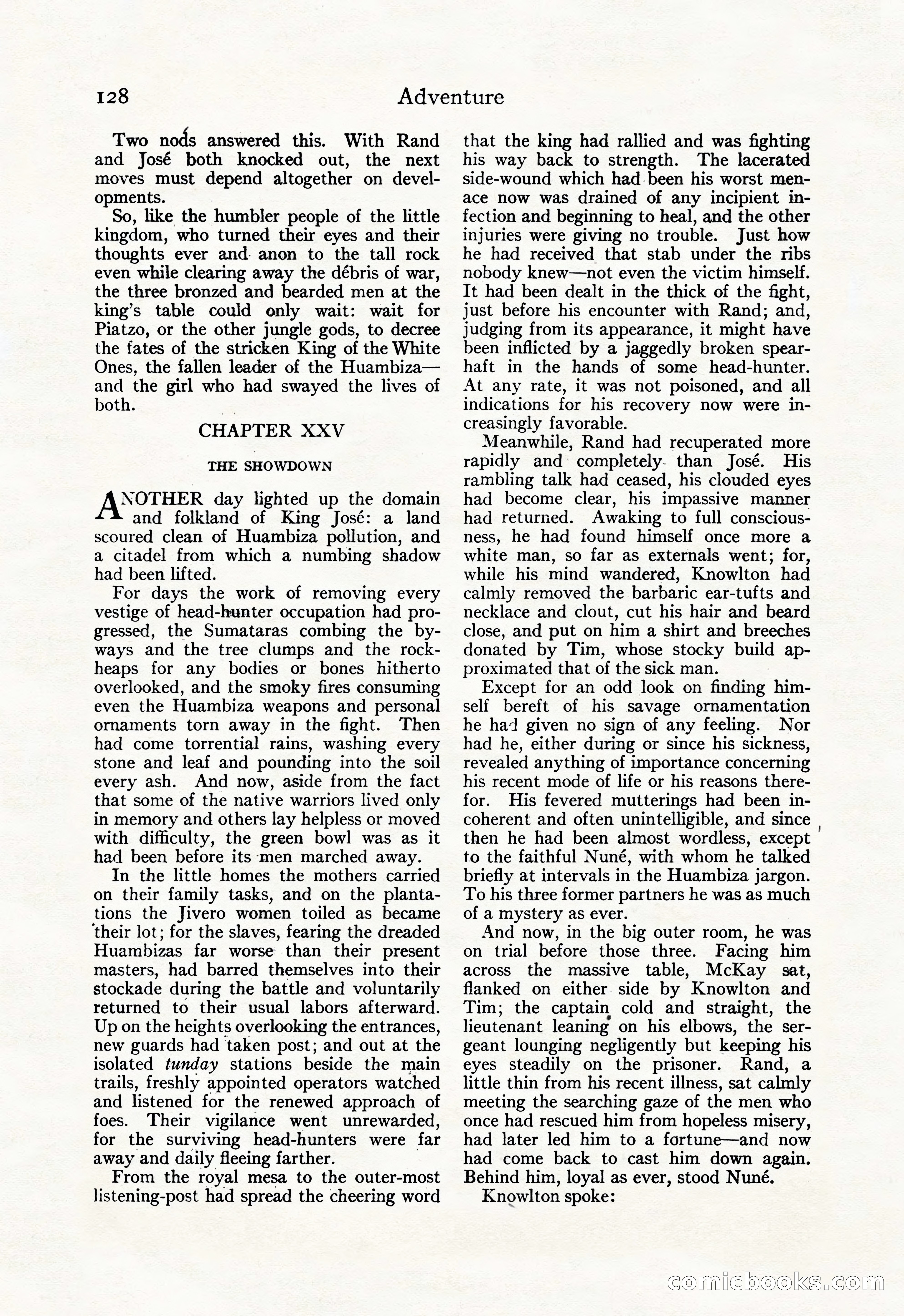 Adventure Magazine Cover — page 154 of 220
