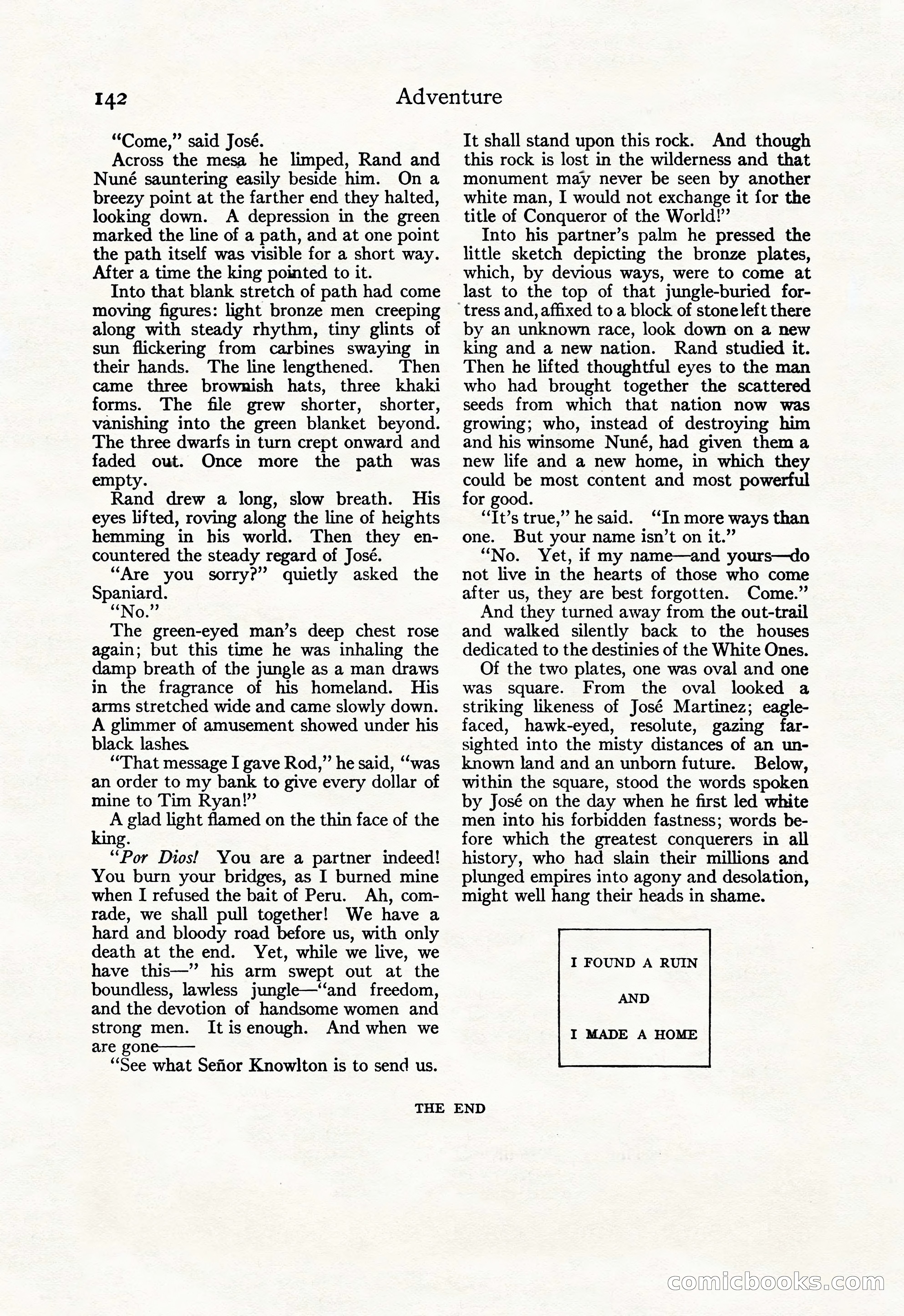 Adventure Magazine Cover — page 168 of 220
