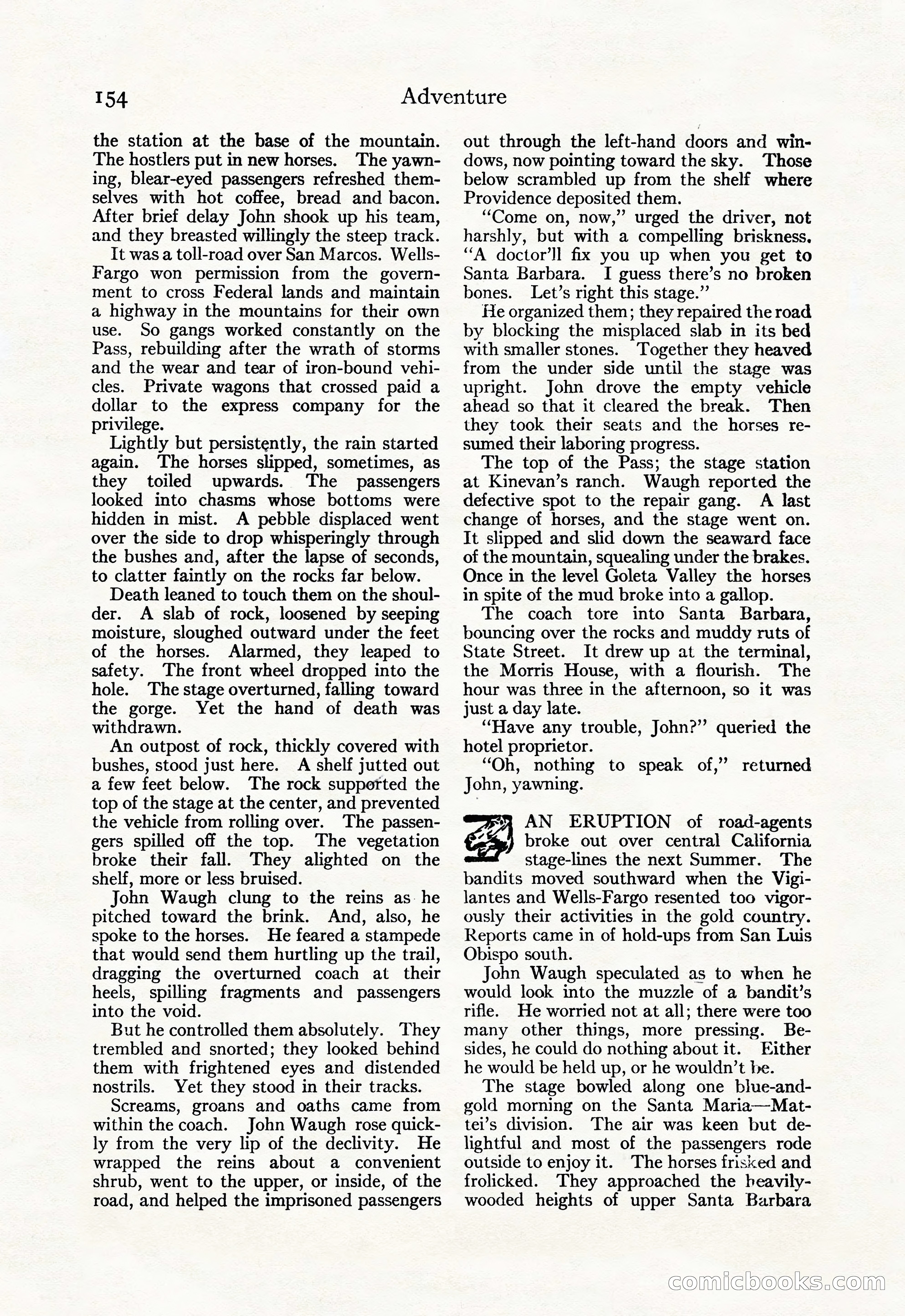 Adventure Magazine Cover — page 180 of 220