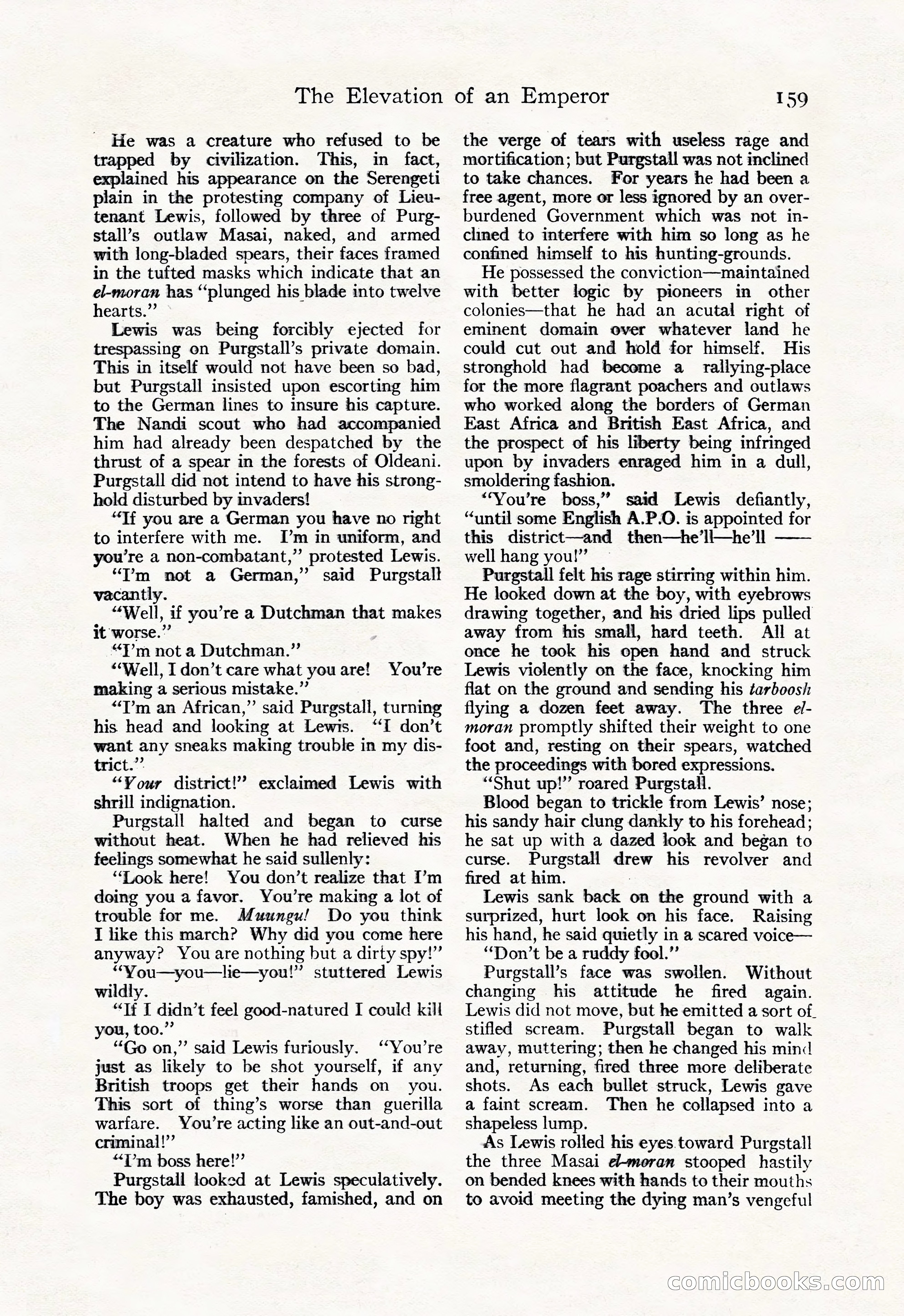 Adventure Magazine Cover — page 185 of 220