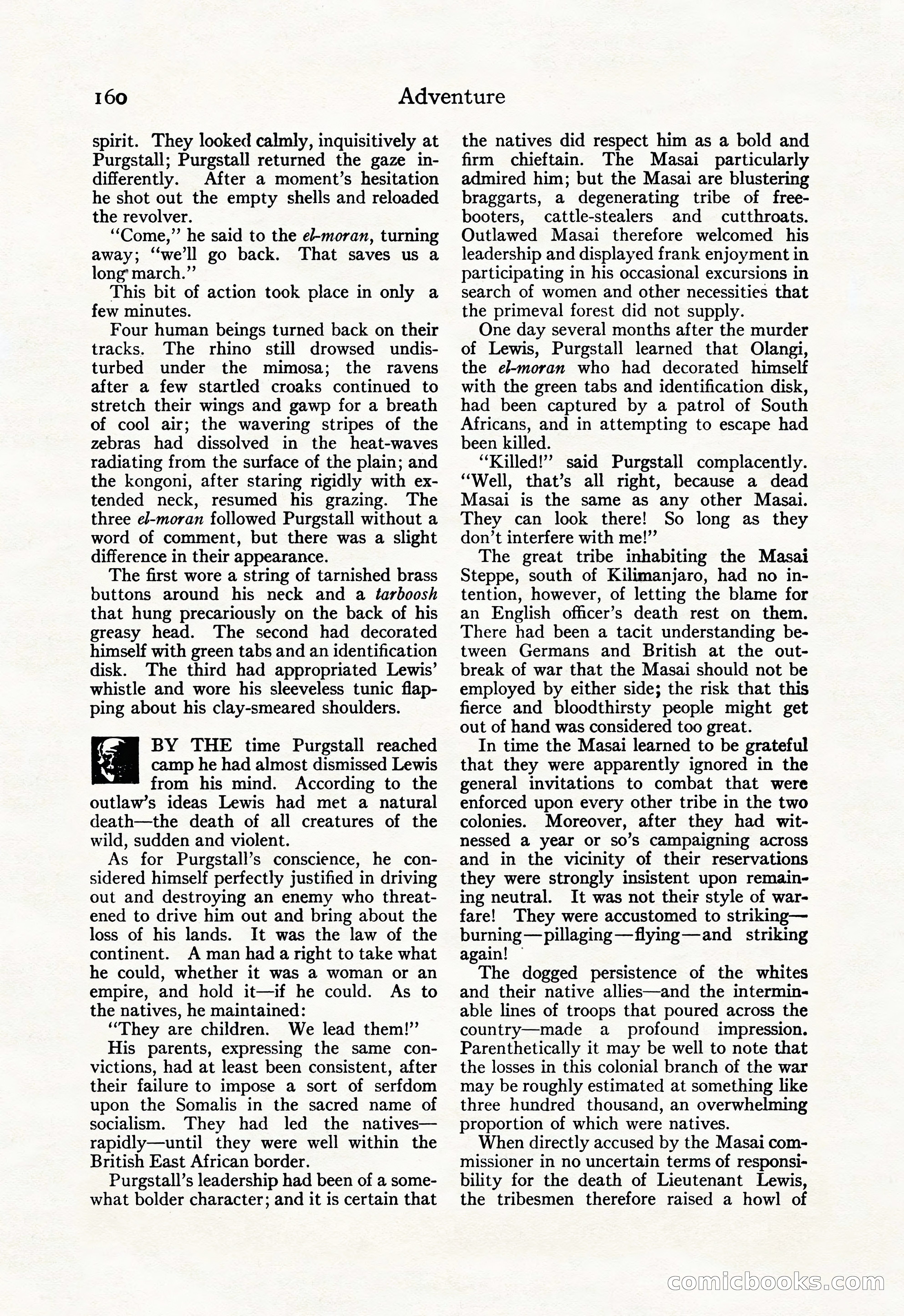 Adventure Magazine Cover — page 186 of 220
