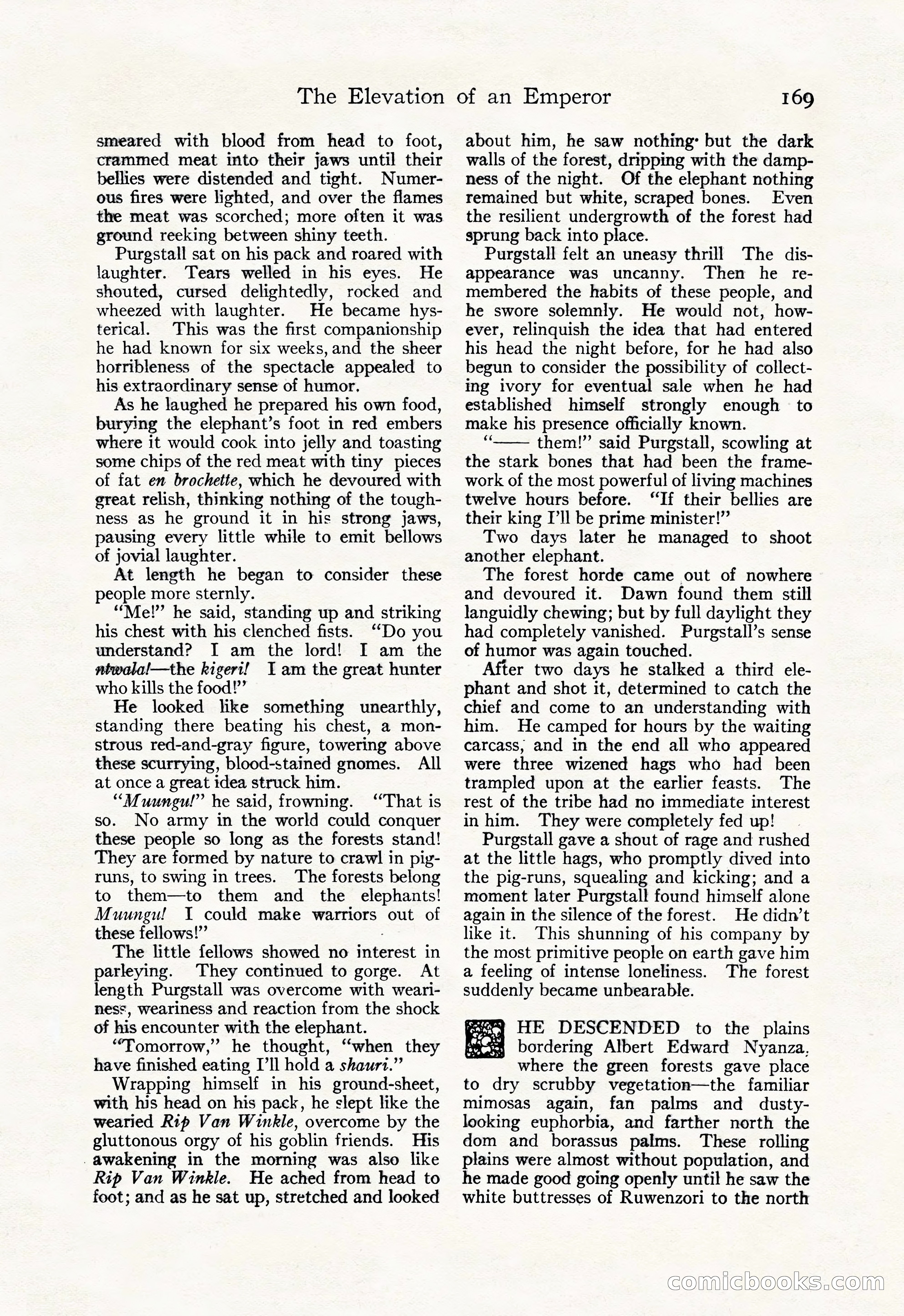Adventure Magazine Cover — page 195 of 220