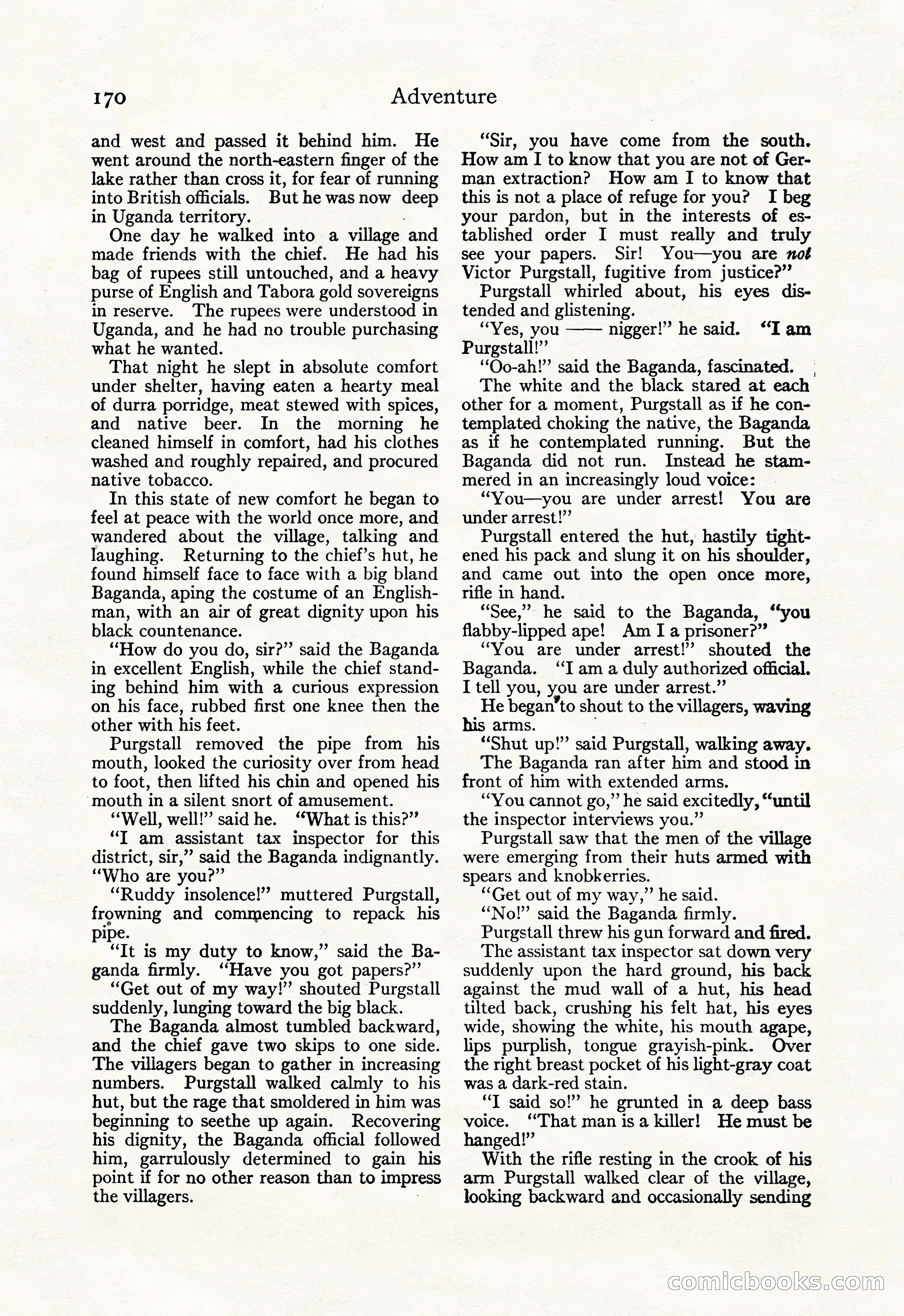 Adventure Magazine Cover — page 196 of 220