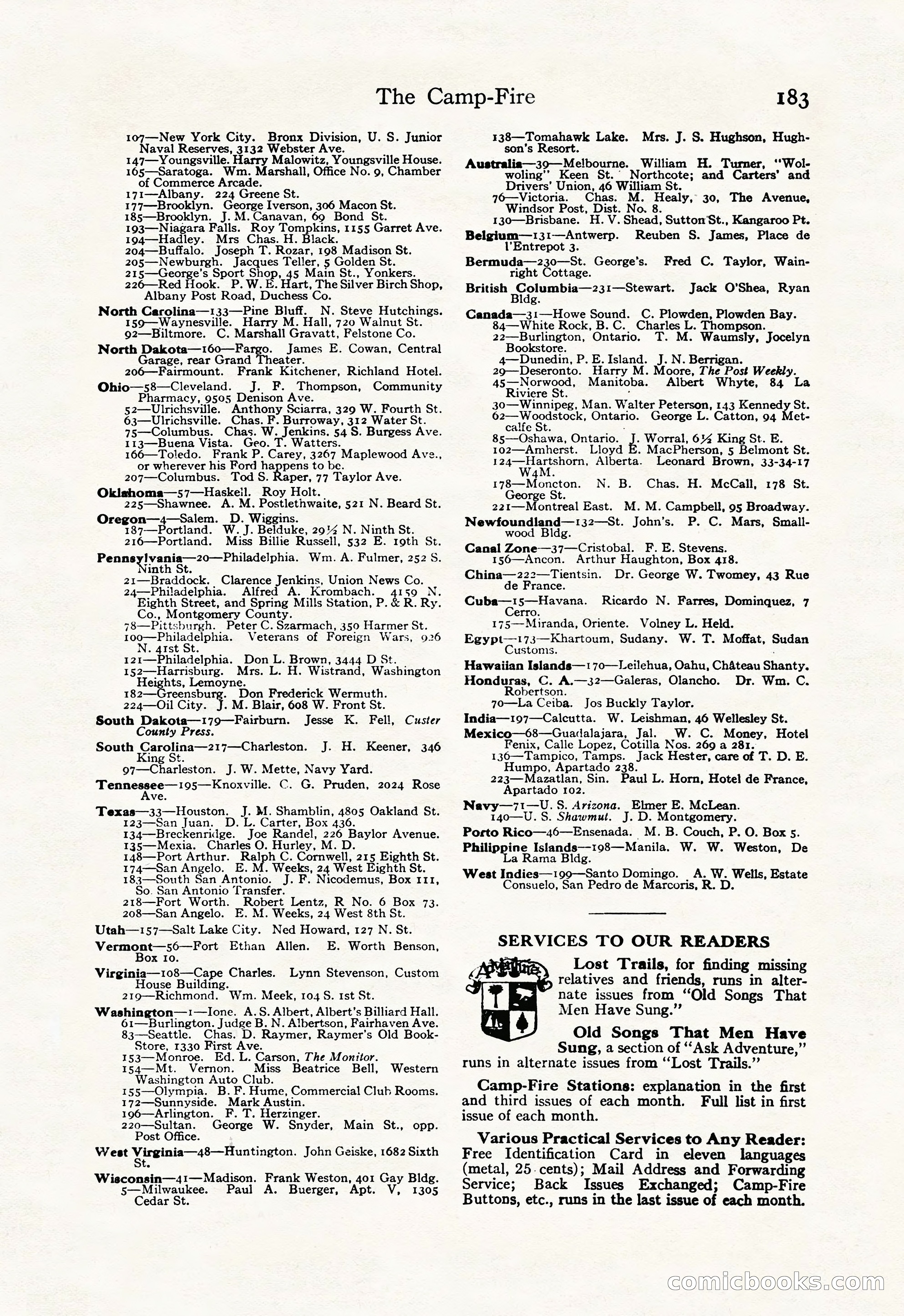 Adventure Magazine Cover — page 209 of 220