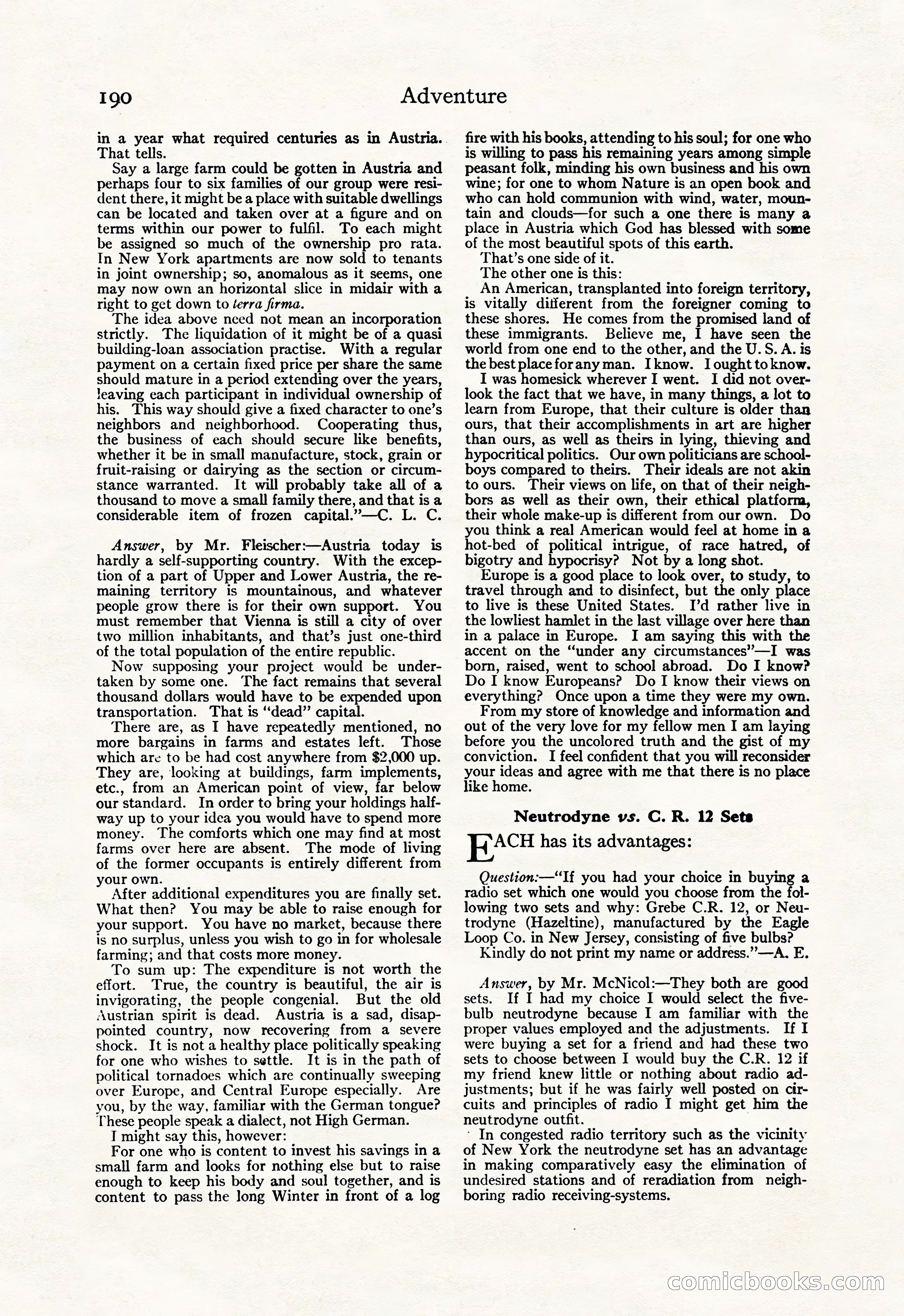 Adventure Magazine Cover — page 216 of 220