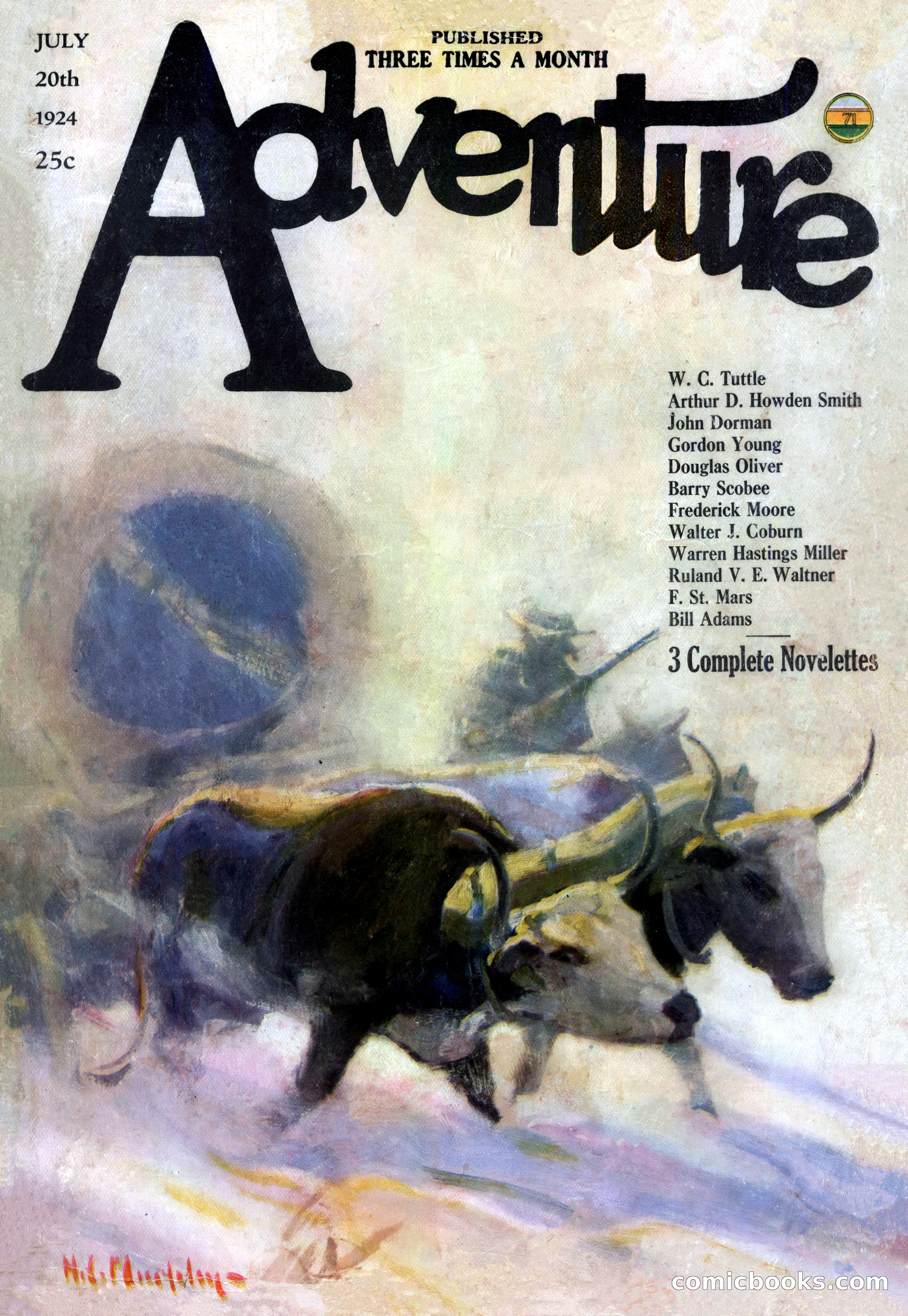 Adventure Magazine Cover