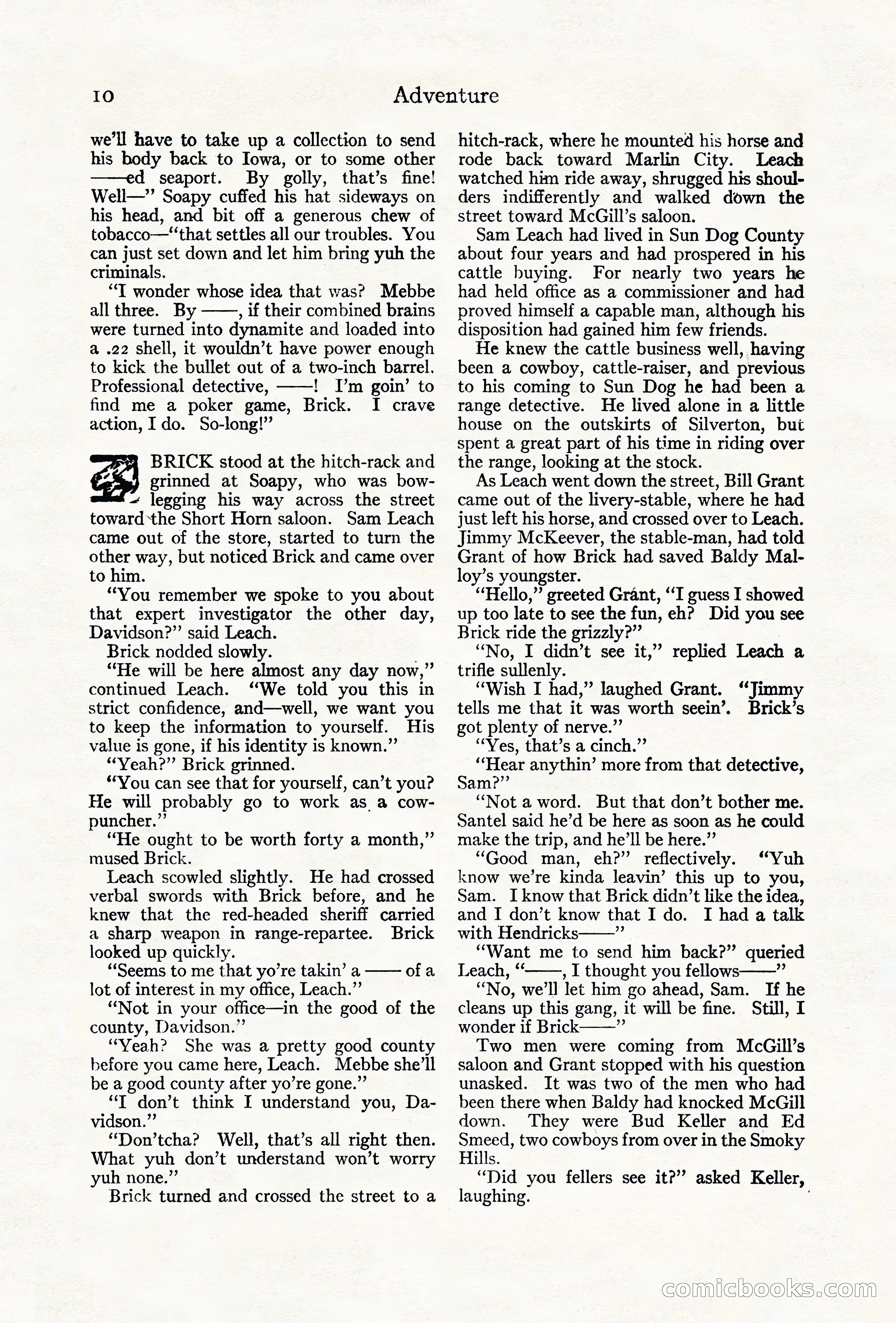 Adventure Magazine Cover — page 20 of 204