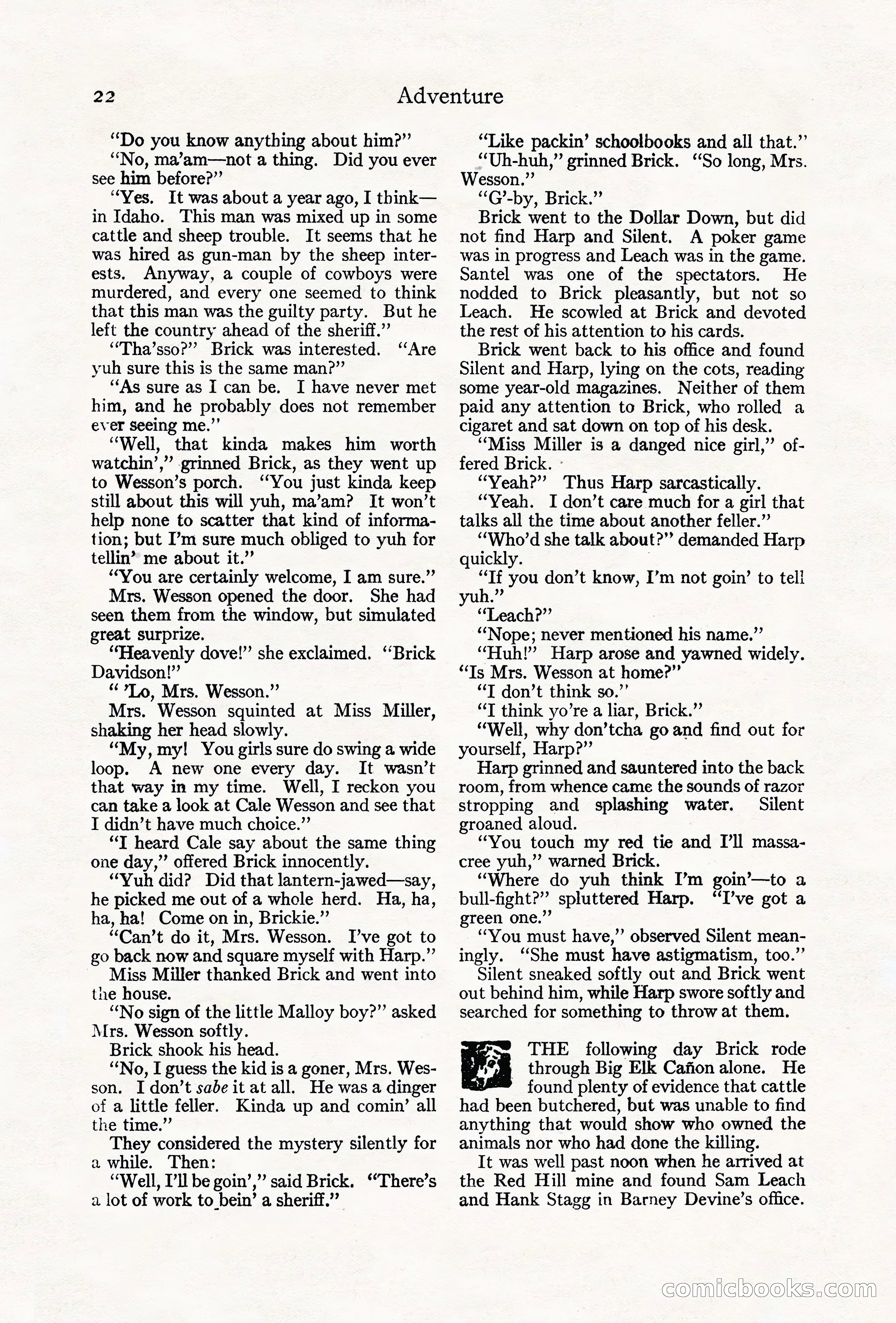 Adventure Magazine Cover — page 32 of 204